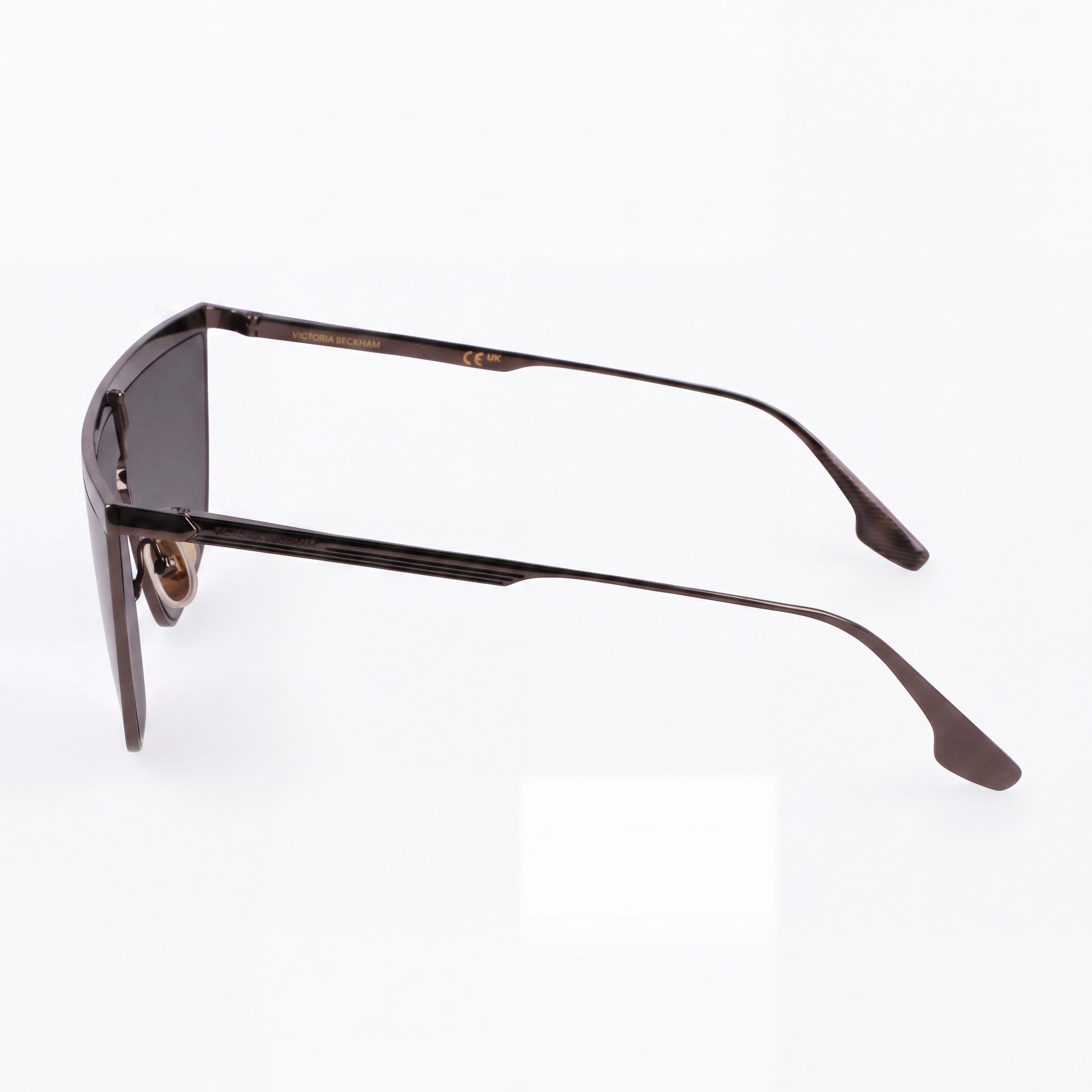 Gafas de Sol para Mujer Victoria Beckham Vb245s en Color de Montura Rutenio Oscuro/Gris, Ancho de Lente 59mm, Puente 20mm, Patilla 140mm, Photo 3