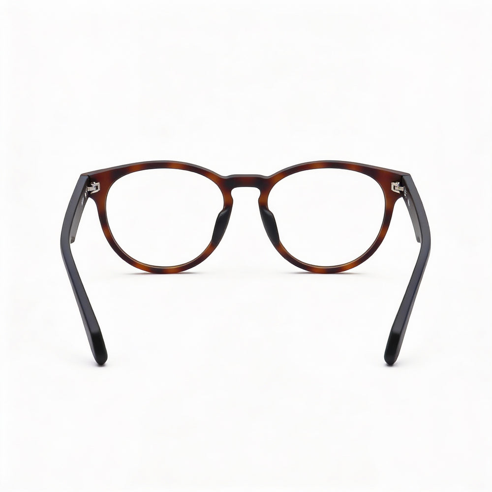 adidas Originals OR5008 Havana - Montura oftálmica inyectada para hombre con lentes de 52 mm de ancho