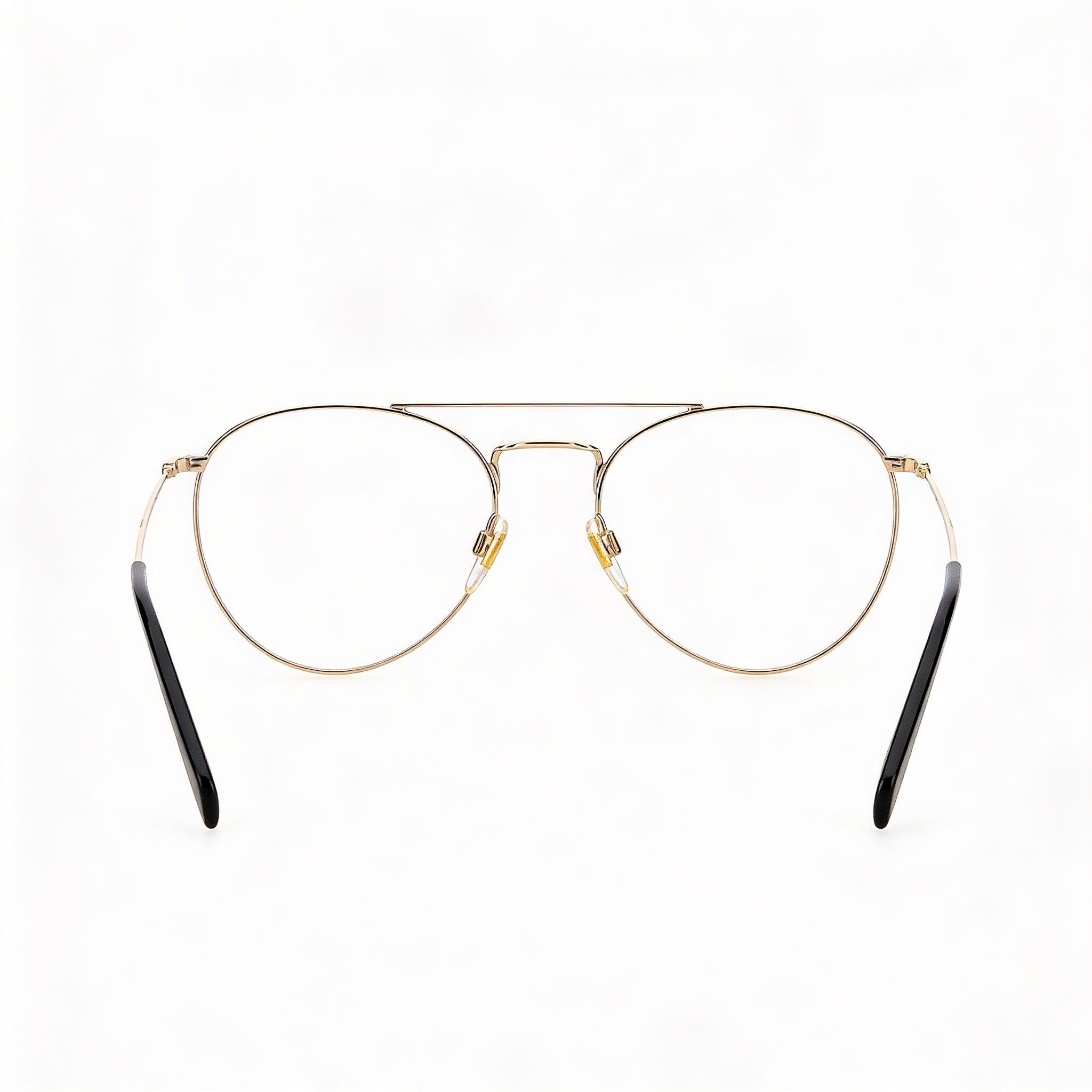 Montura de gafas Levi's LV 1006 Unisex redondas/ovaladas de metal dorado, ancho de lente 54 mm, puente 19 mm, patilla 145 mm, Photo 3