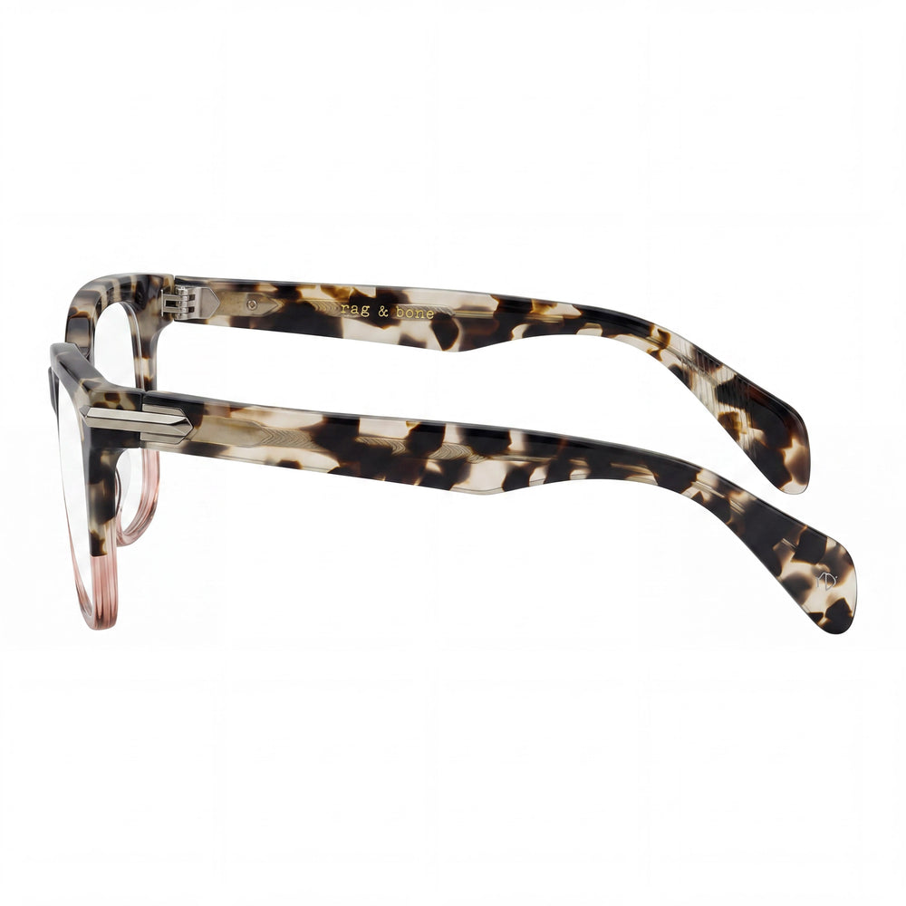 Rag & Bone Rnb 3015 - Gafas de sol para mujer, acetato, gris habana, 52-17-140