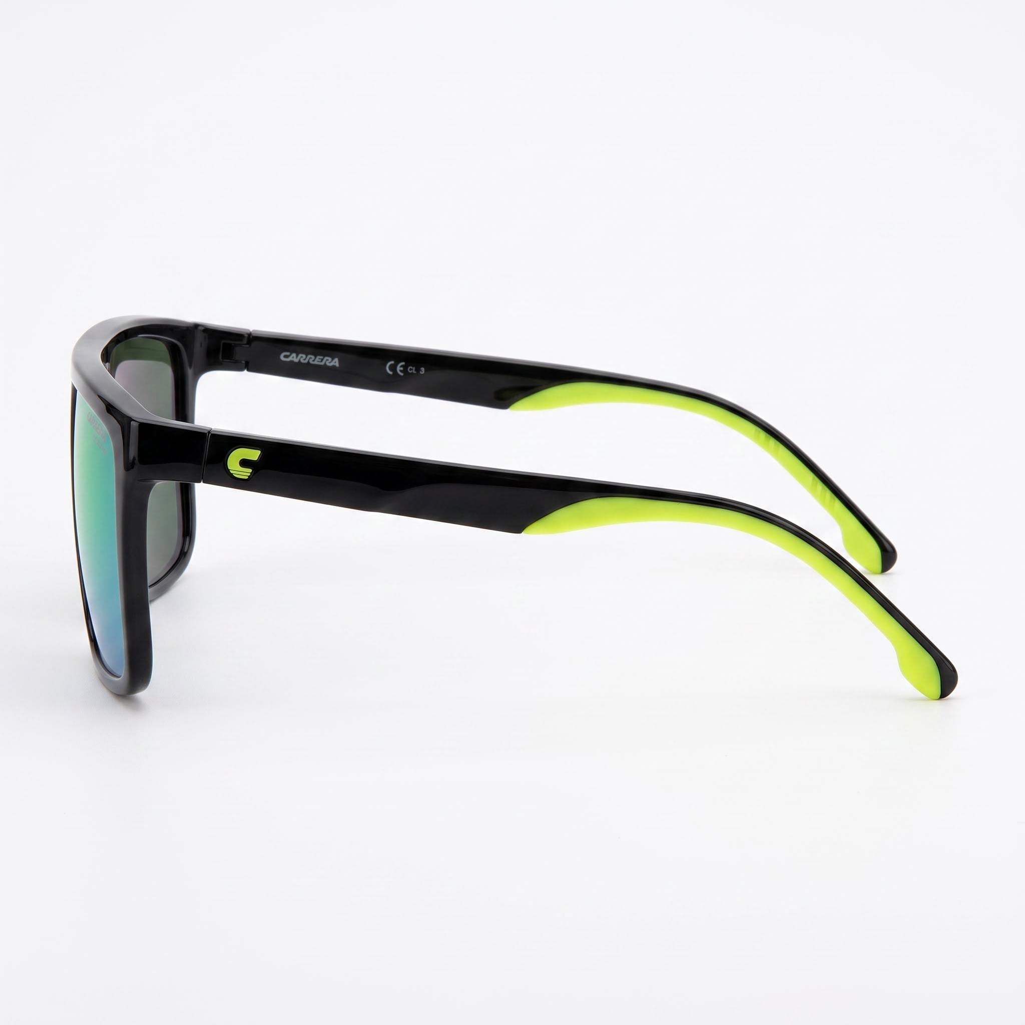Carrera CA8055/S Black Rectangle Mirrored Sunglasses for Men, 58mm, Photo 3