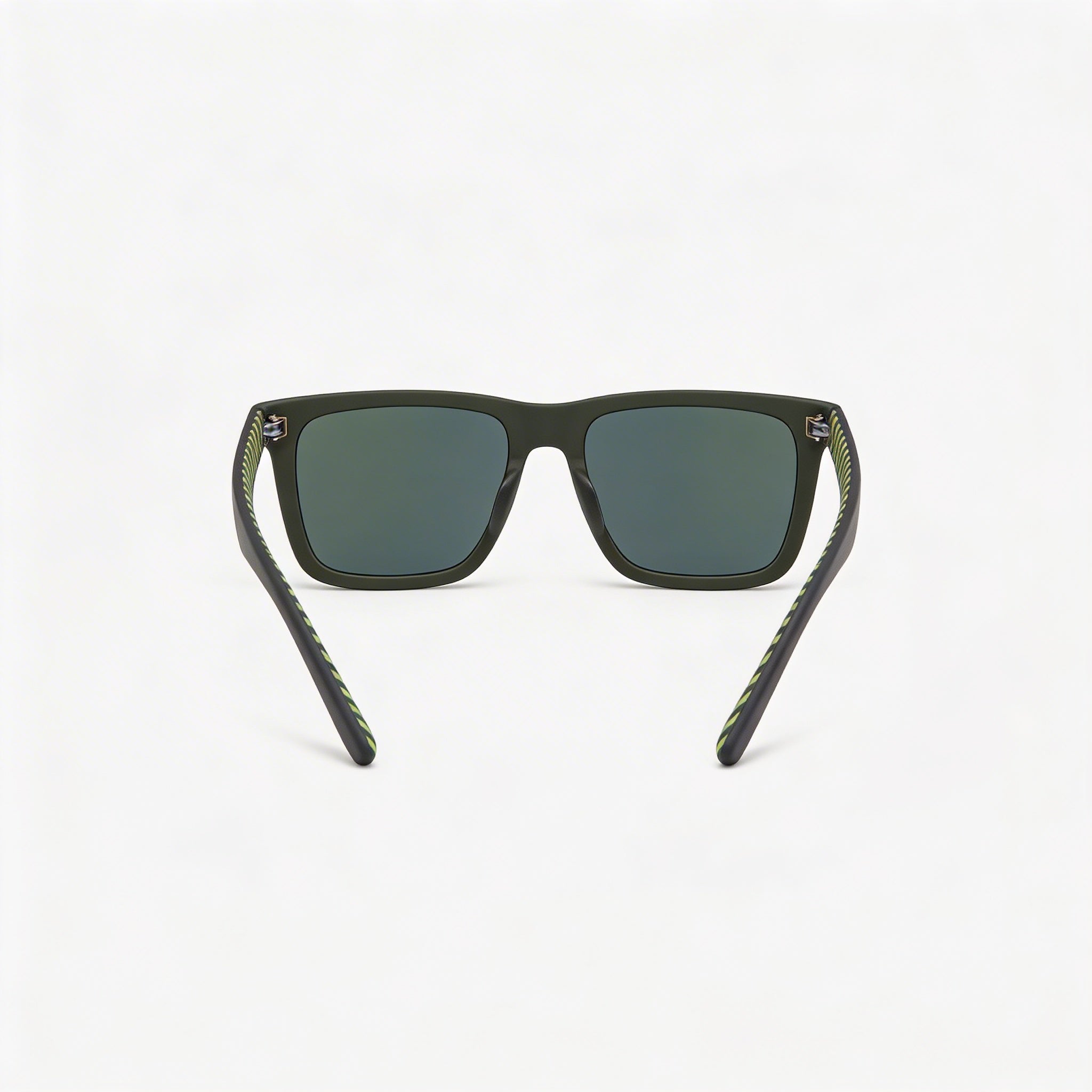 Lacoste L750s Men's Sunglasses with Matte Army Green Plastic Frame, Grey Non-Polarized UV Protection Lenses 54mm, Photo 4