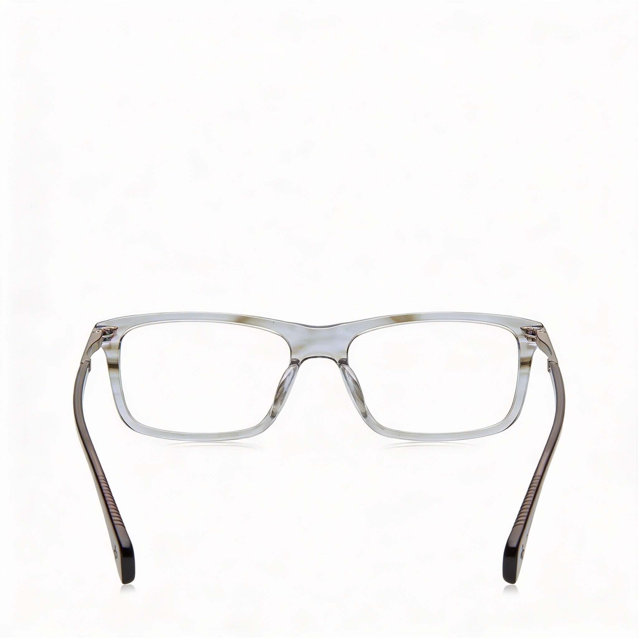 Rag & Bone Modern Men's Acetate Frame Sunglasses with Polycarbonate Lenses in Grey Horn - 54mm, Photo 4
