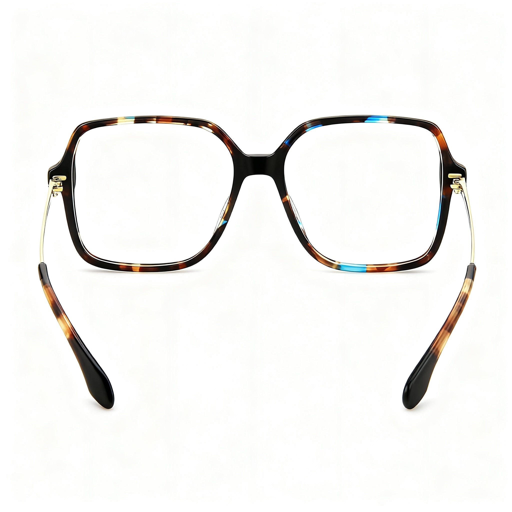 Carrera 3038 Women's Casual Acetate Optical Eyeglasses Brown Blue Havana 55-16-140, Photo 4