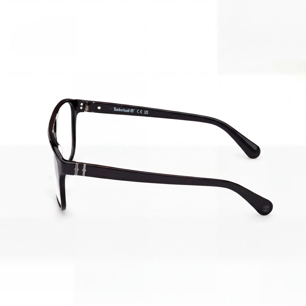 Gafas graduadas Timberland TB50033 para hombre, montura completa de acetato negro brillante, talla 62-17-150
