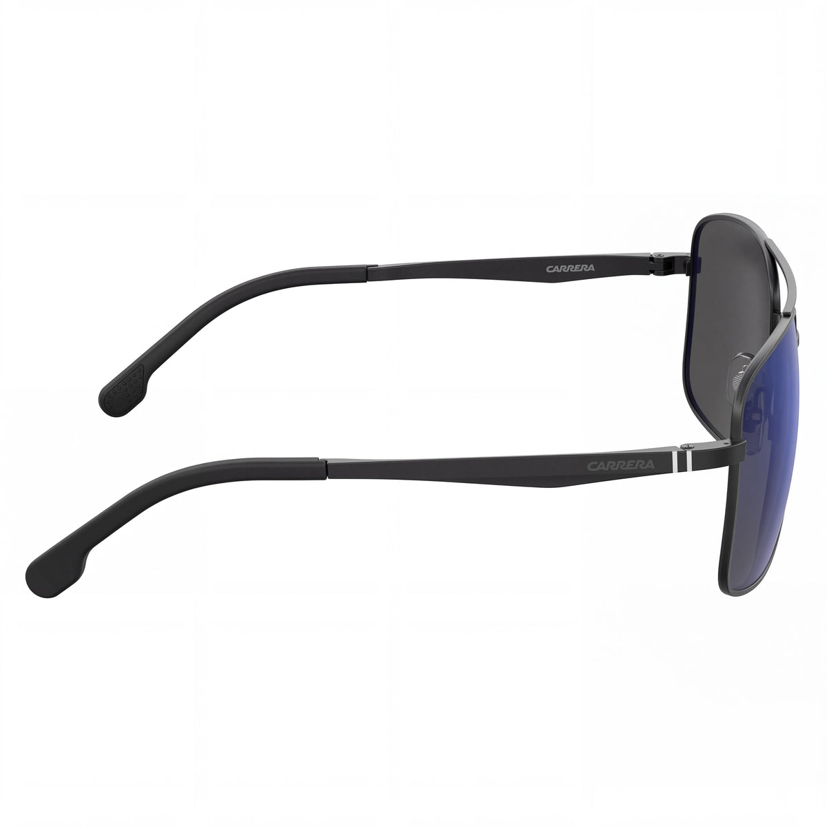 Carrera 8040/S Navigator Unisex Stainless Steel Sunglasses, Black Gray Blue Mirror Frame, Blue Sky Mirror Lenses, 60mm, 100% UV, Photo 3