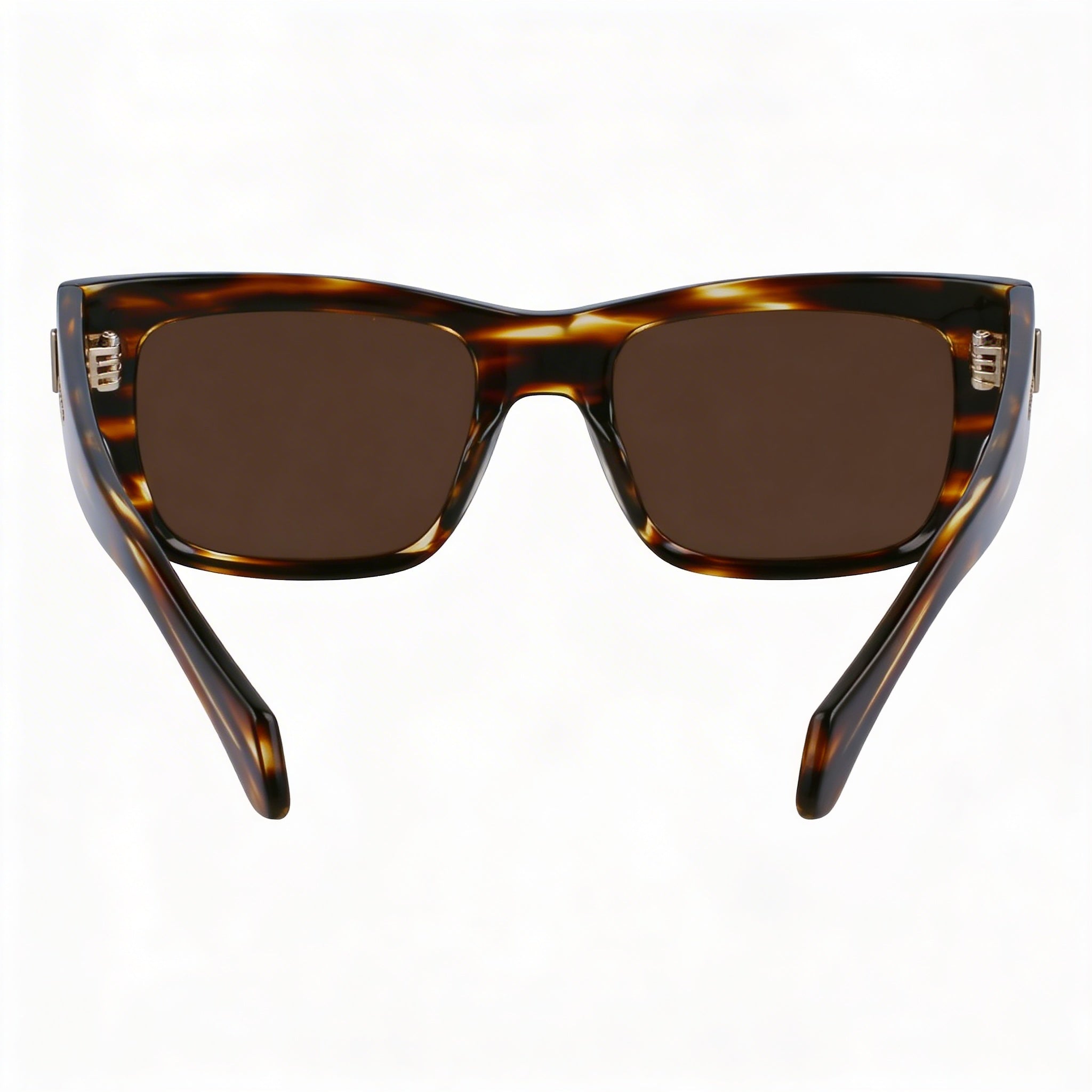 Gafas de sol Ferragamo Sf2011s para hombre, de plástico marrón a rayas, 53mm, 100% protección UV, sin polarizar, Photo 3