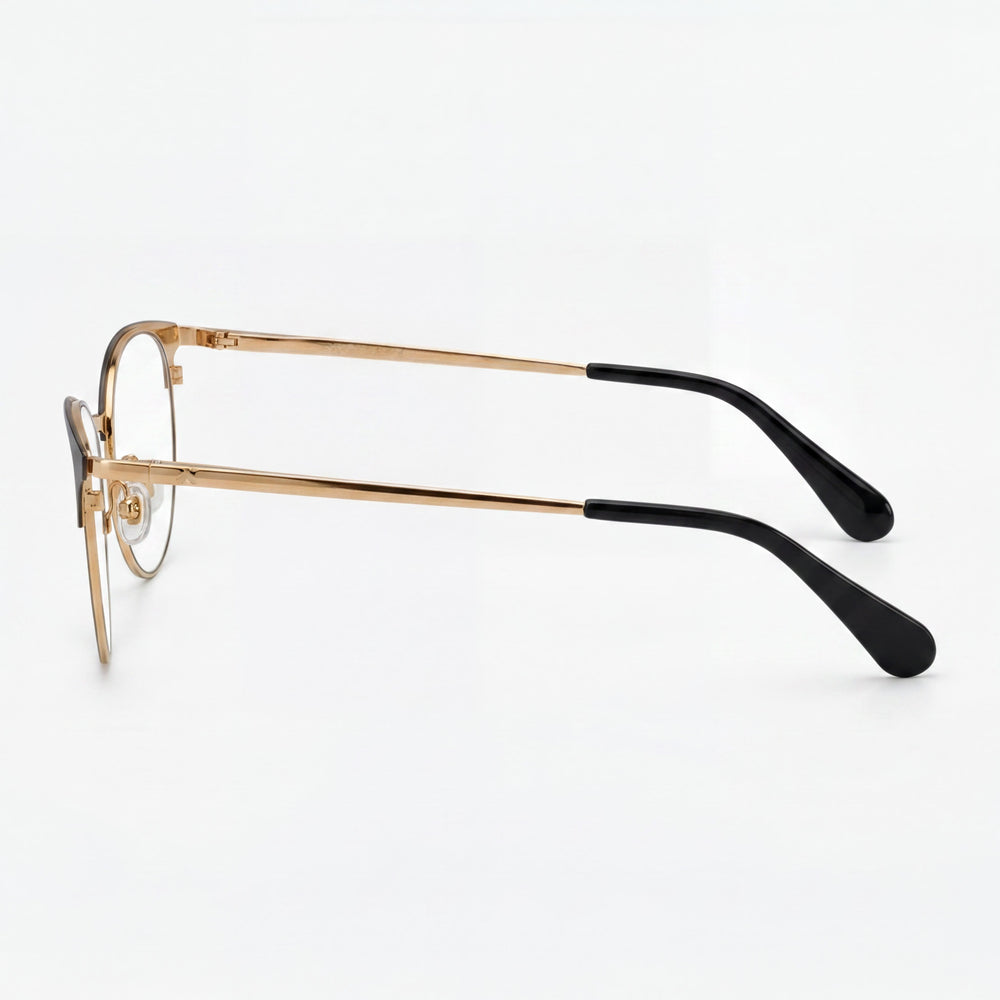 kate spade new york Izabel/G Women's Eyewear featuring a Metal Frame, Metallic Black Pink Finish, and Polycarbonate Lenses, 53mm