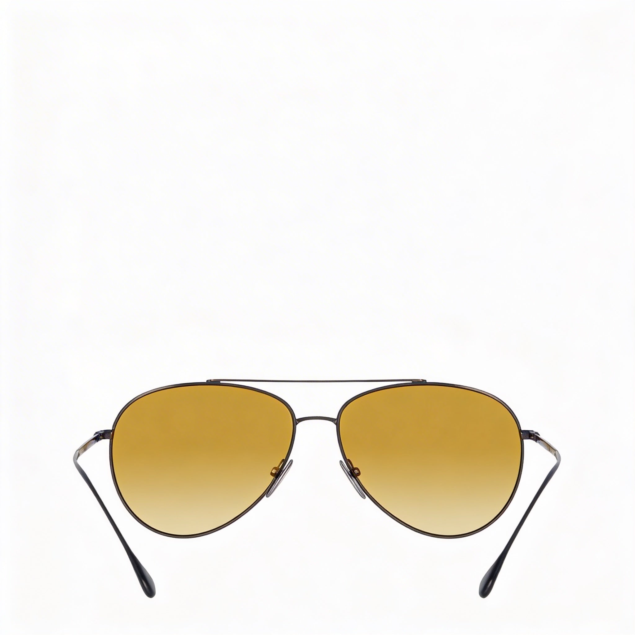 Gafas de sol Isabel Marant para mujer, estilo casual, con montura de metal en rutenio oscuro, lentes marrones y doradas, protección UV, 60-14-145, Photo 4
