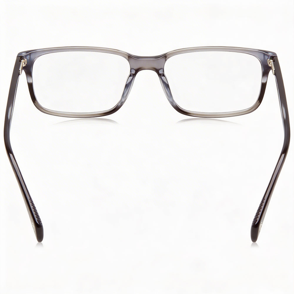 David Beckham Db 1065 Gafas de hombre, armazón de plástico gris con patrón de cuerno, 54 mm de ancho de lente, lentes de policarbonato
