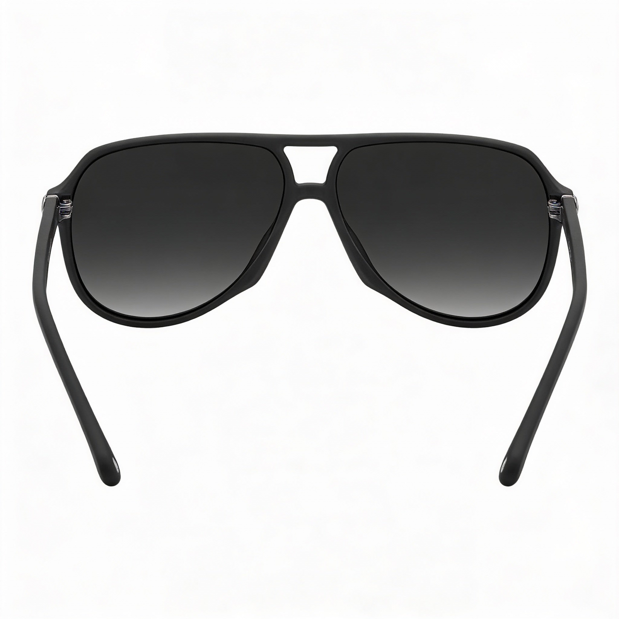 Gafas de sol unisex Carrera 1045/S con protección UV, montura de propionato inyectado negro mate, lentes degradados gris oscuro, 61 mm, Photo 3