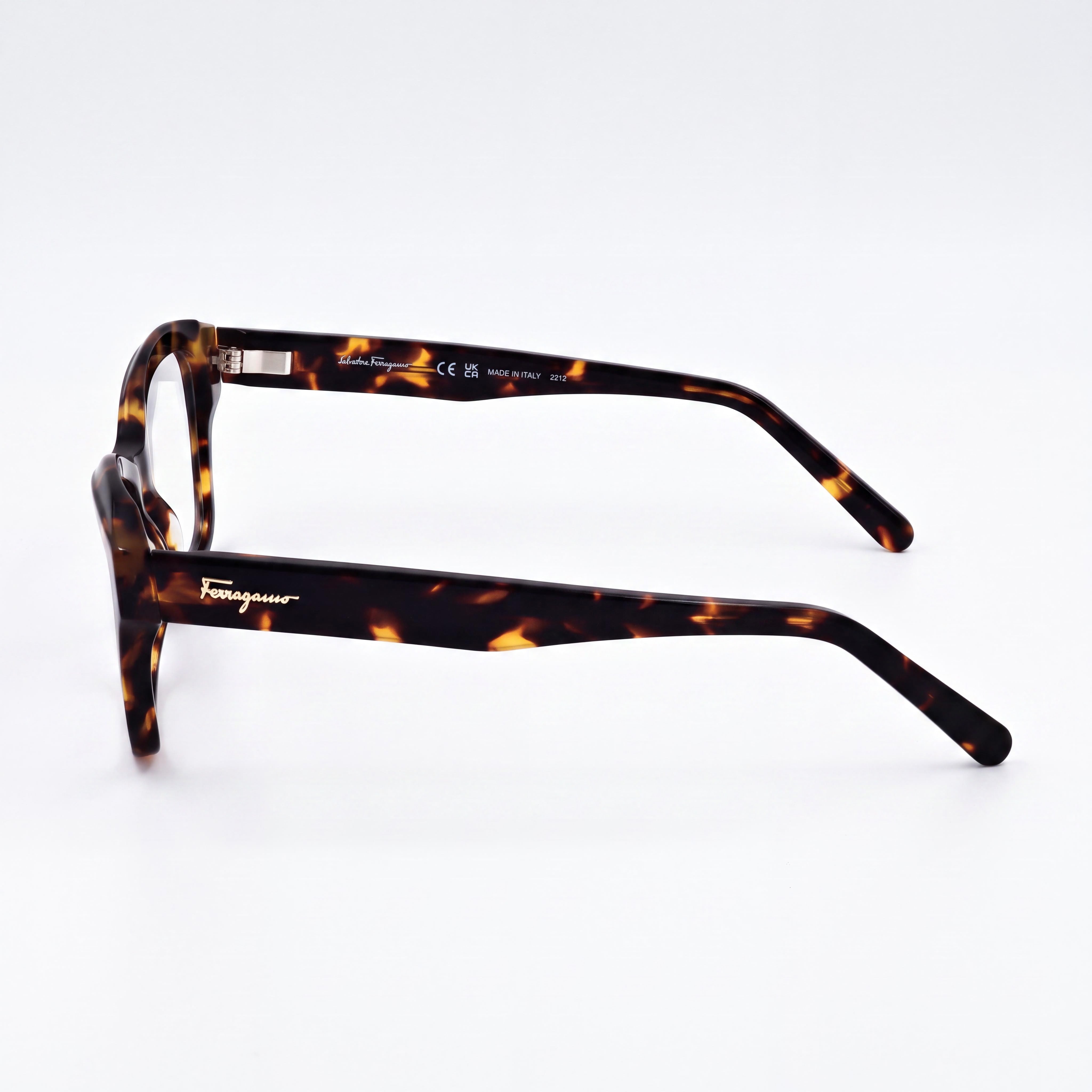 Gafas Ópticas Ferragamo SF2951 de Mujer con Montura de Plástico Cat Eye, Carey Oscuro 53mm, Photo 2