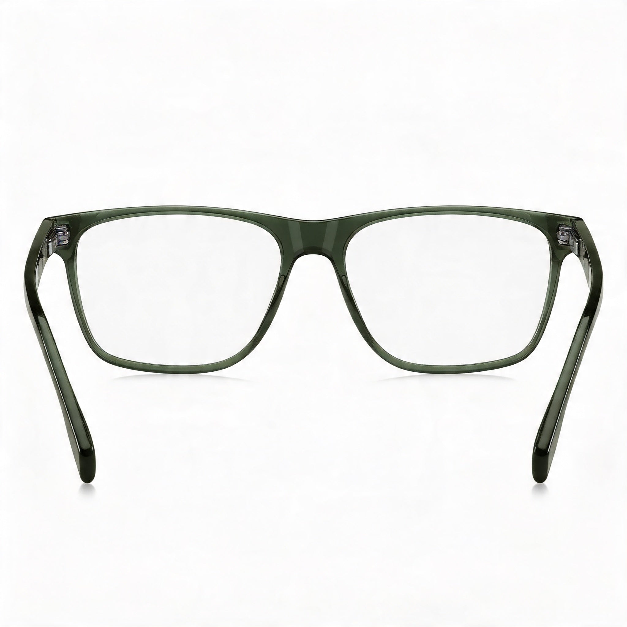 Gafas de sol clásicas Hugo Boss para hombre con montura de plástico negro y verde y lentes de policarbonato (55-17-145), Photo 4