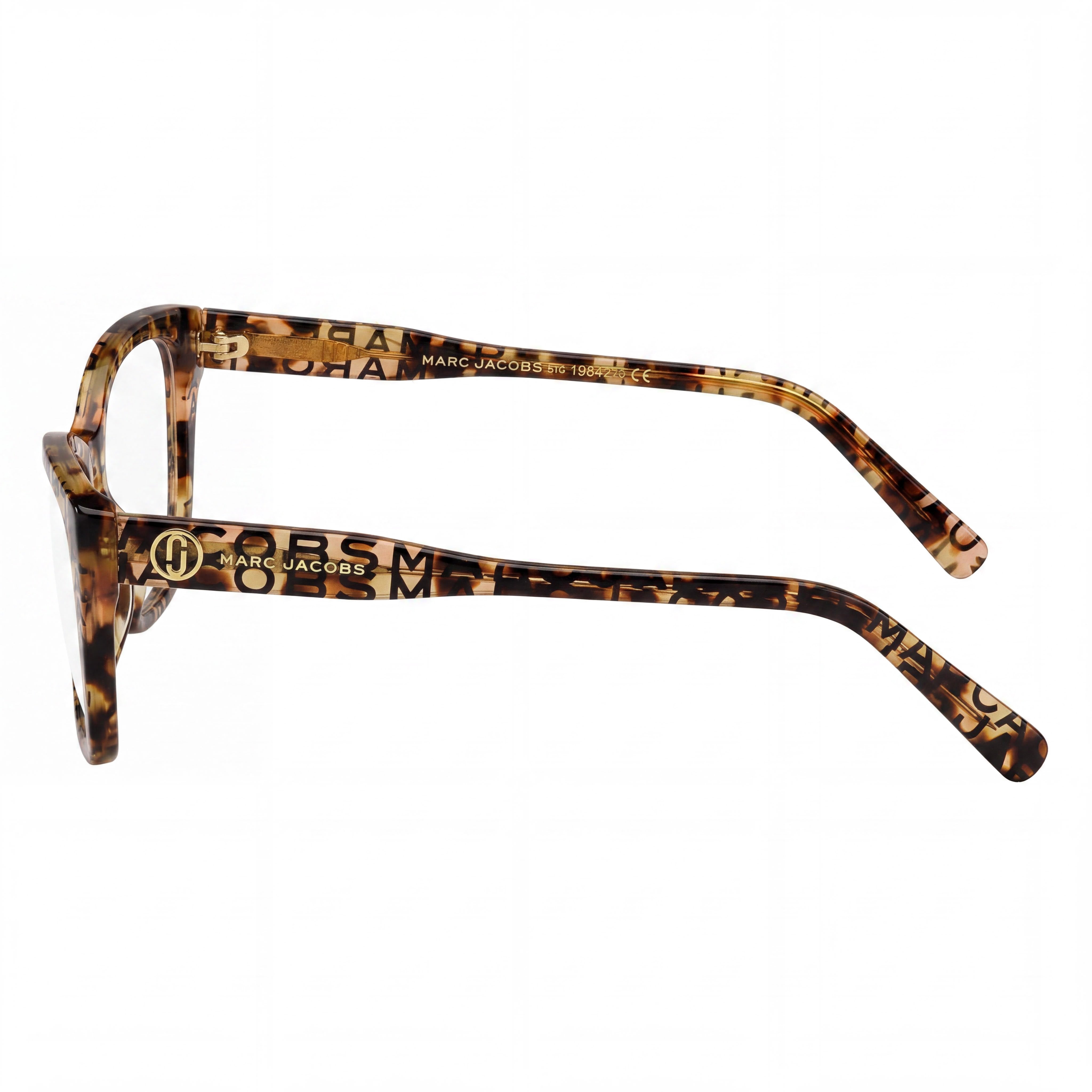 Gafas de hombre Marc Jacobs Marc 736 con montura de plástico Havana y lentes de policarbonato Havana, ancho de lente de 55 mm, Photo 2