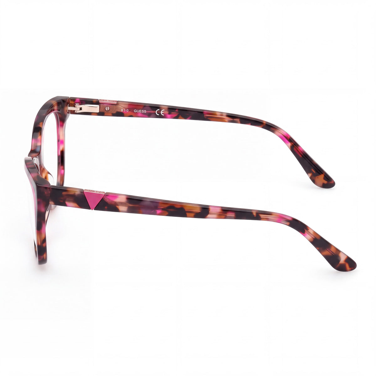 Montura de gafas para mujer GUESS Gu2811 de plástico de policarbonato ligero en color rosa, 54-17-140 mm, Photo 2