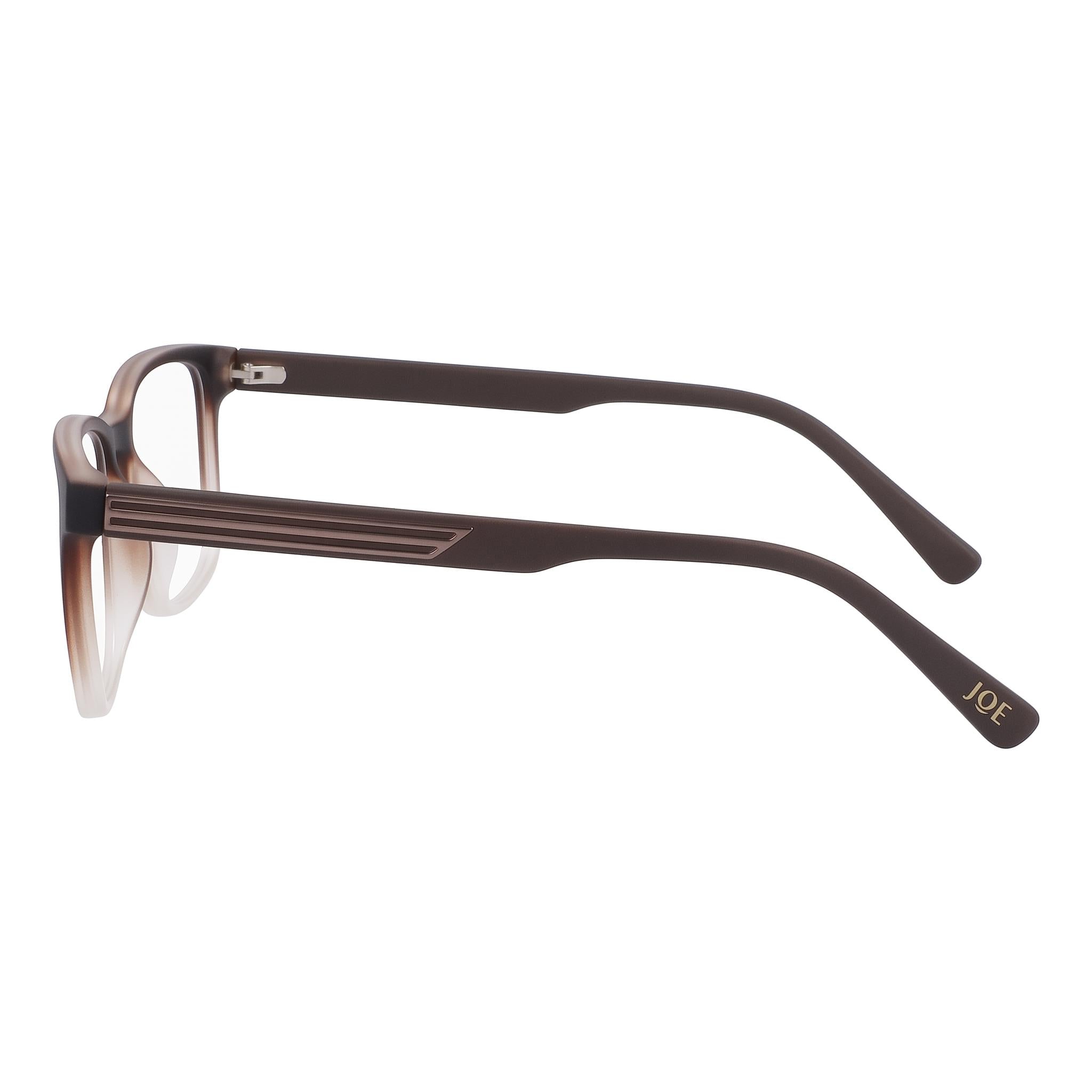 Joe Joe4102 Men's Eyewear featuring Brown Acetate Frames and Non- Polycarbonate Lenses (54-18-140mm), Photo 2