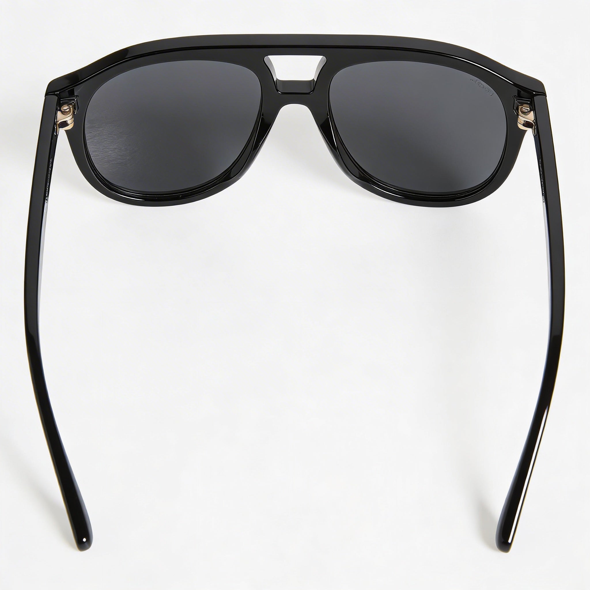 Gafas de sol unisex Gucci Classic de acetato reciclado, montura negra, lentes grises, protección UV no polarizada, 54 mm, Photo 4