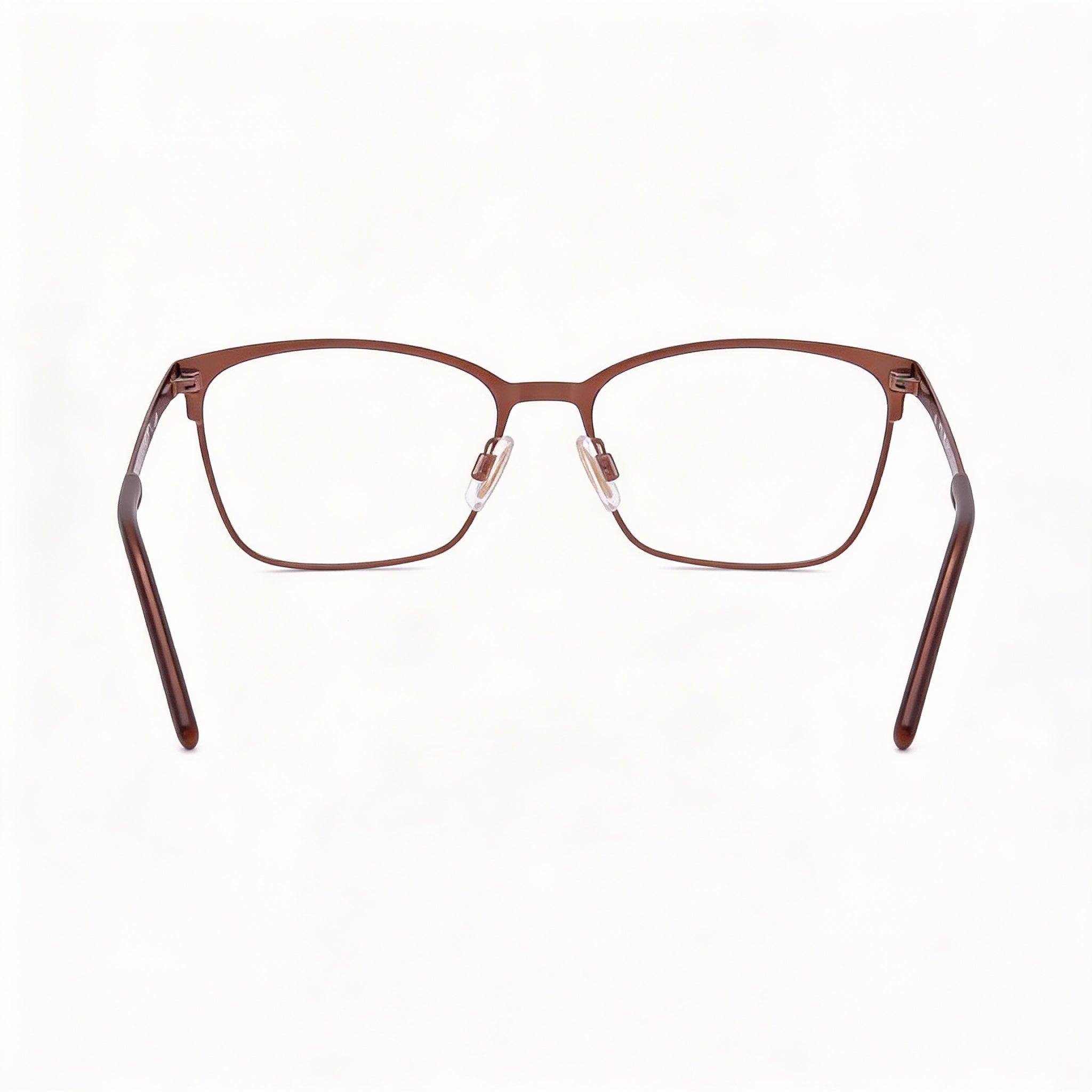 BOSS HG 1083 Women's Cat-Eye Matt Brown Alloy Steel Eyeglasses 54mm, Photo 3