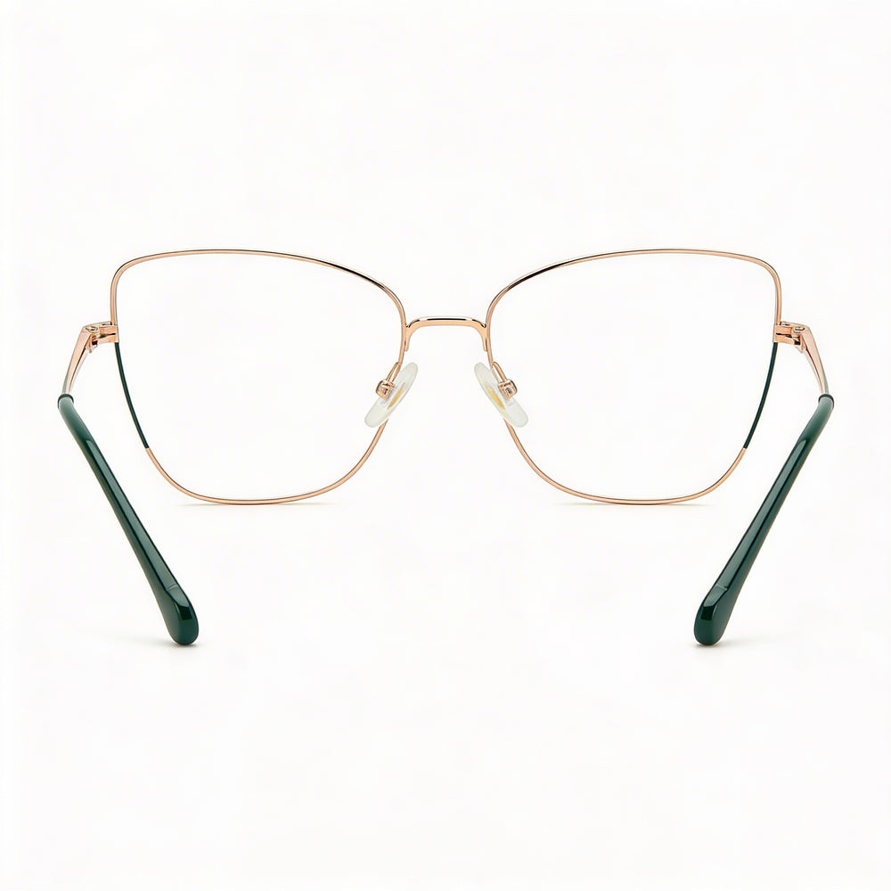 Carolina Herrera Her 0209 Women's Metal Frame Gold Green Non-Polarised Polycarbonate Sunglasses 56mm