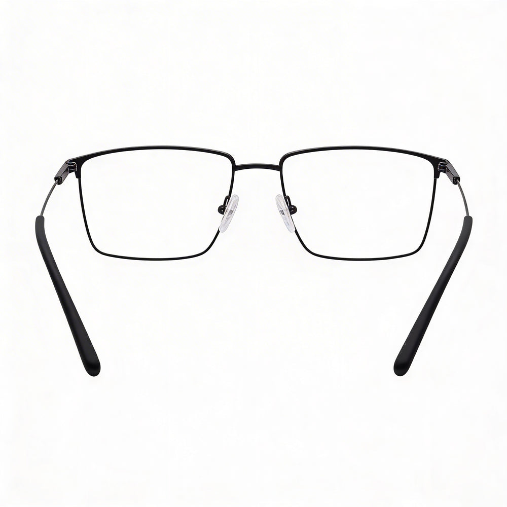 Chesterfield Ch 102xl Men's Eyewear featuring Black Metal Frame and Clear Lenses, Size 57-18-150