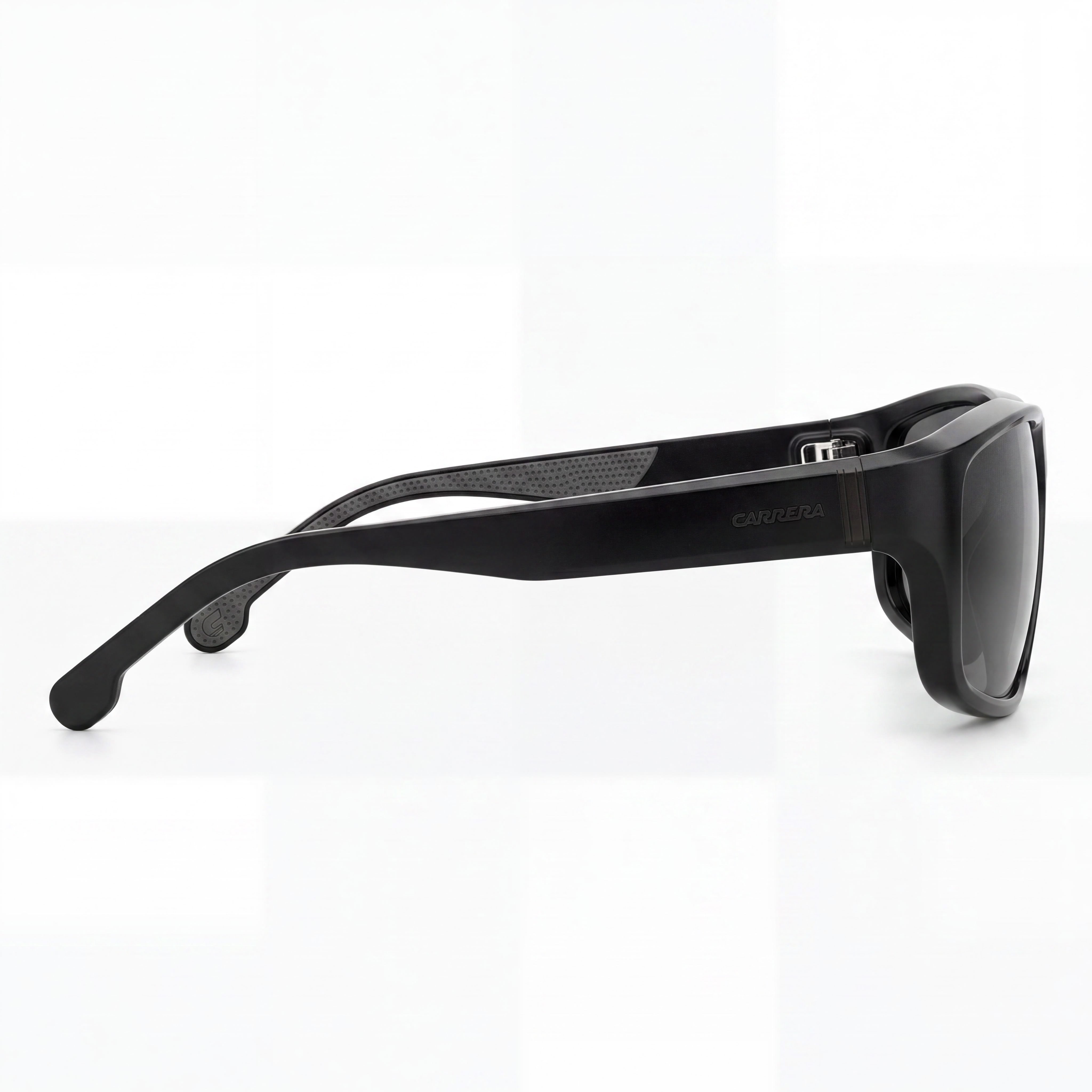 Carrera 8038/S Men's Polyamide Black/Grey Frame Black Lens Non-Polarized UV Protection Sunglasses 61mm, Photo 2