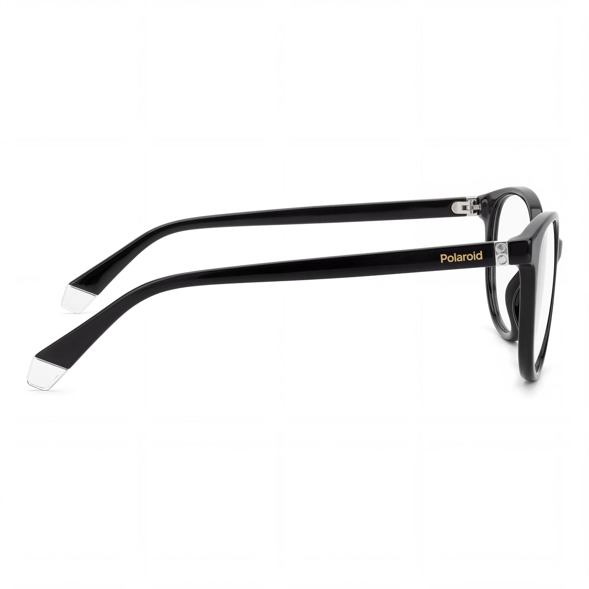 Polaroid D467 Women's Black Injected Frame Polycarbonate Lens Non- Eyeglasses 54mm, Photo 2
