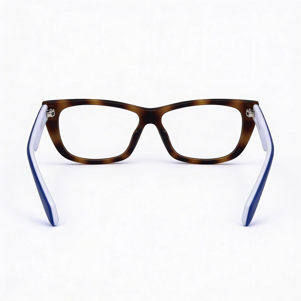 Gafas de sol Adidas Originals Or5010 de plástico inyectado carey tipo ojo de gato transparentes para mujer, 55 mm