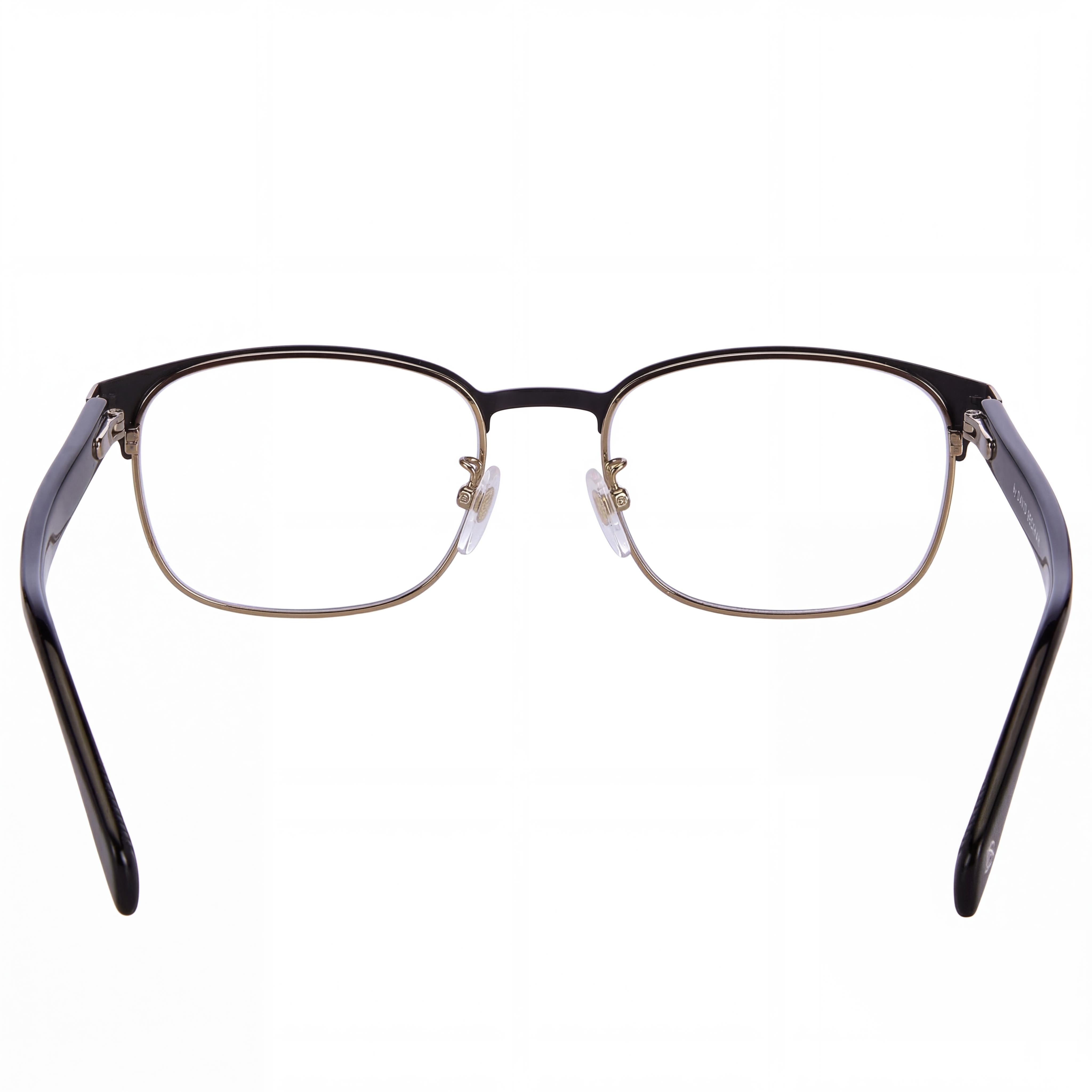 Gafas David Beckham Db 1066 para hombre, montura de aleación de acero, lentes de policarbonato, color negro mate rutenio, 56 mm, Photo 2