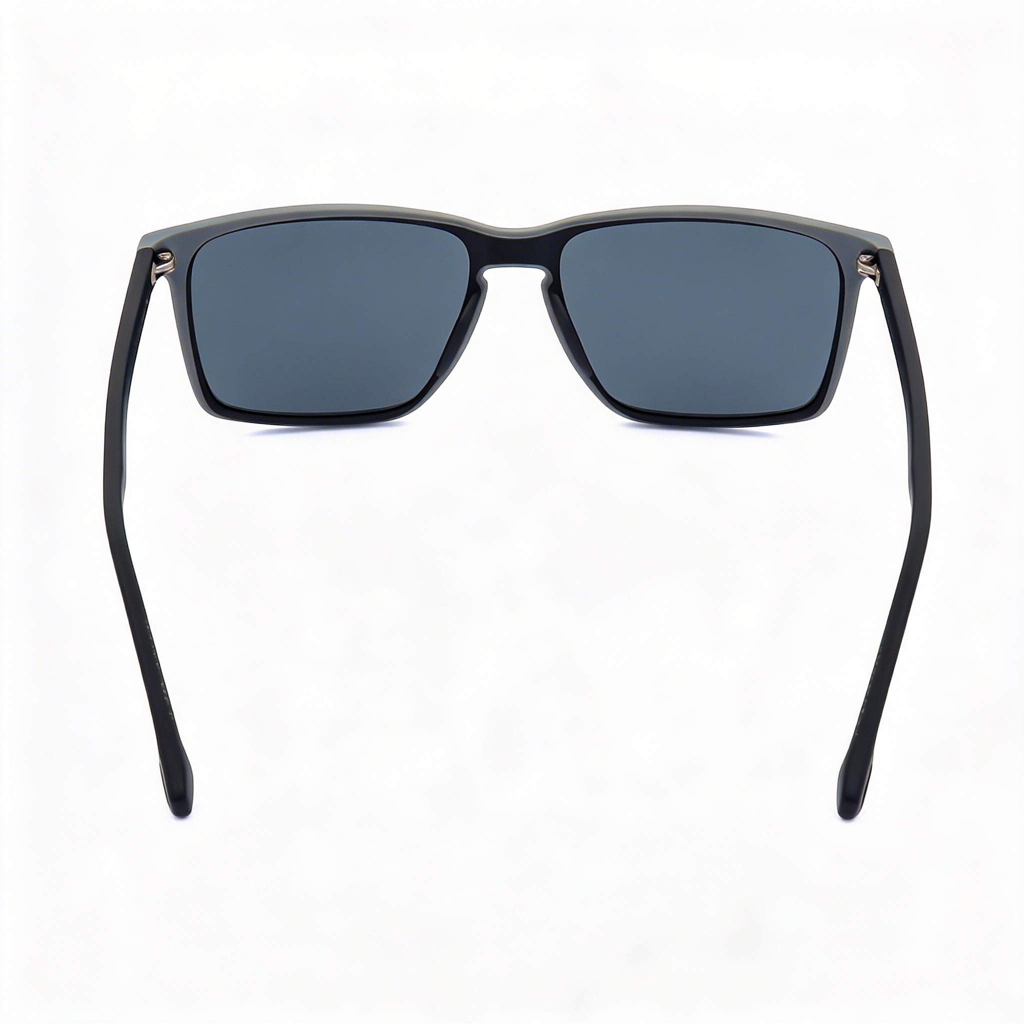 Gafas de sol clásicas BOSS para mujer con montura de acetato negro, lentes no polarizadas degradadas con protección UV, varillas de 145 mm, Photo 2