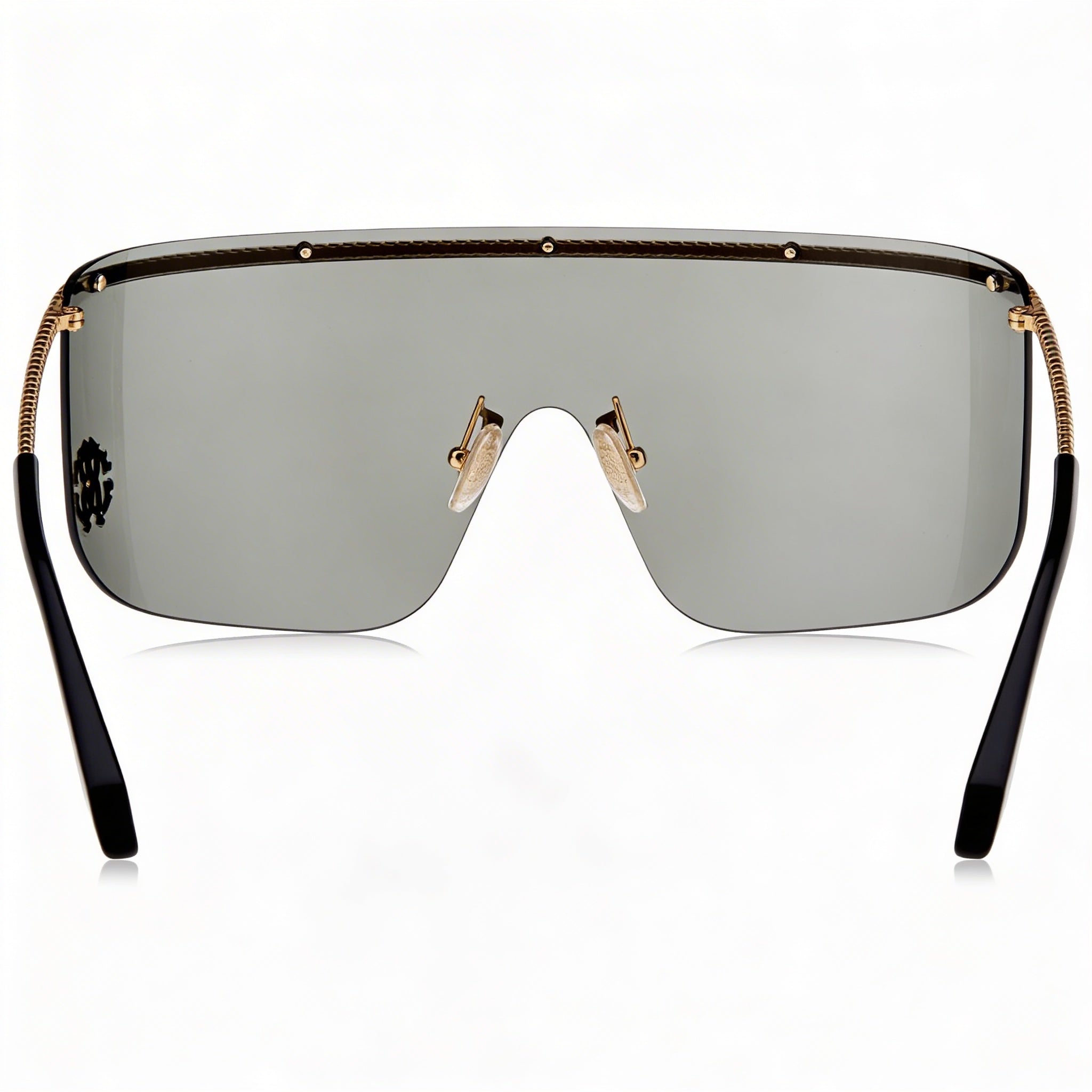 Roberto Cavalli Modern Women's Metal Shiny Rose Gold Sunglasses 99mm, Photo 3