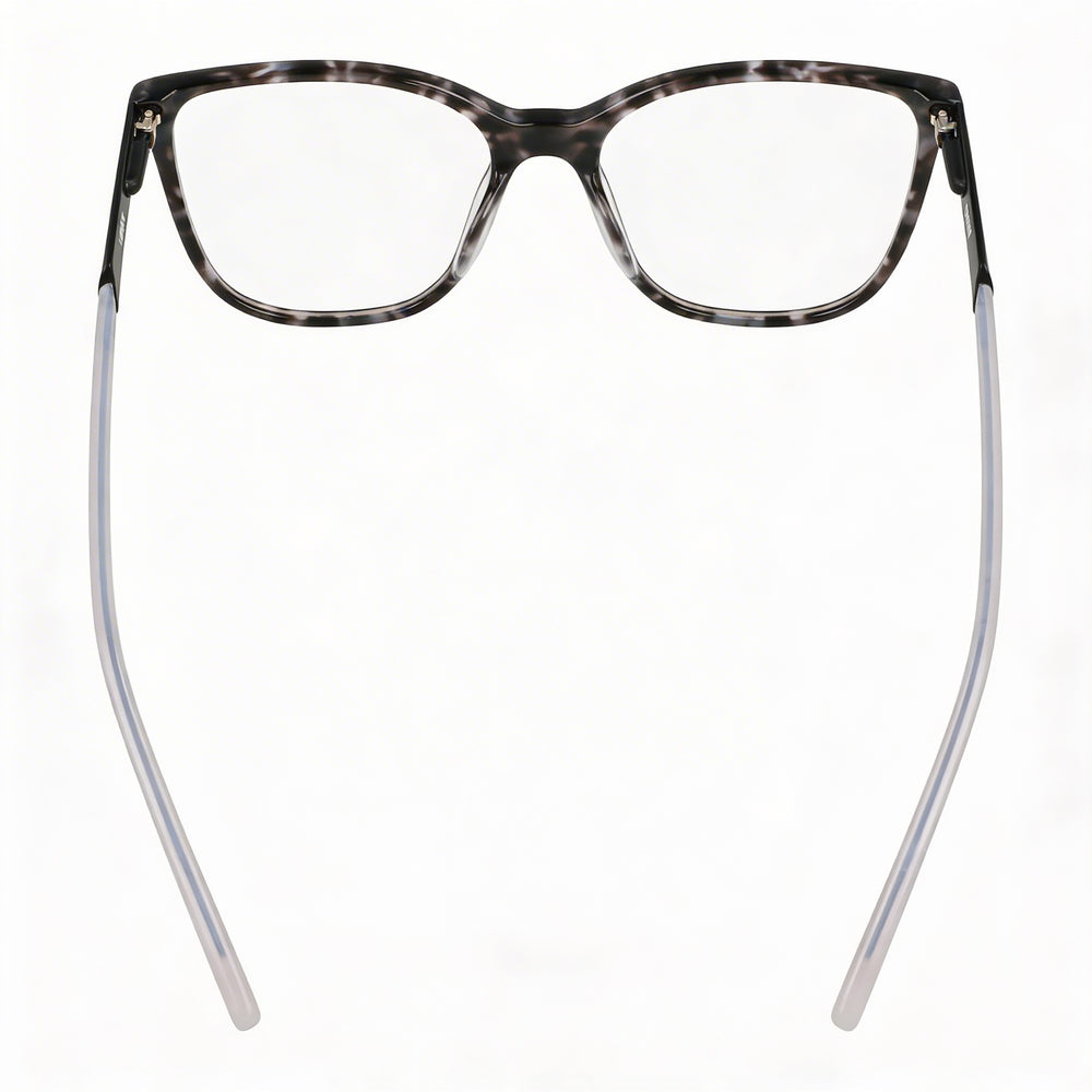 DKNY Classic Women's Acetate Black Tortoise Frame Eyeglasses, Lens Width 52mm, Bridge 17mm, Temple 140mm