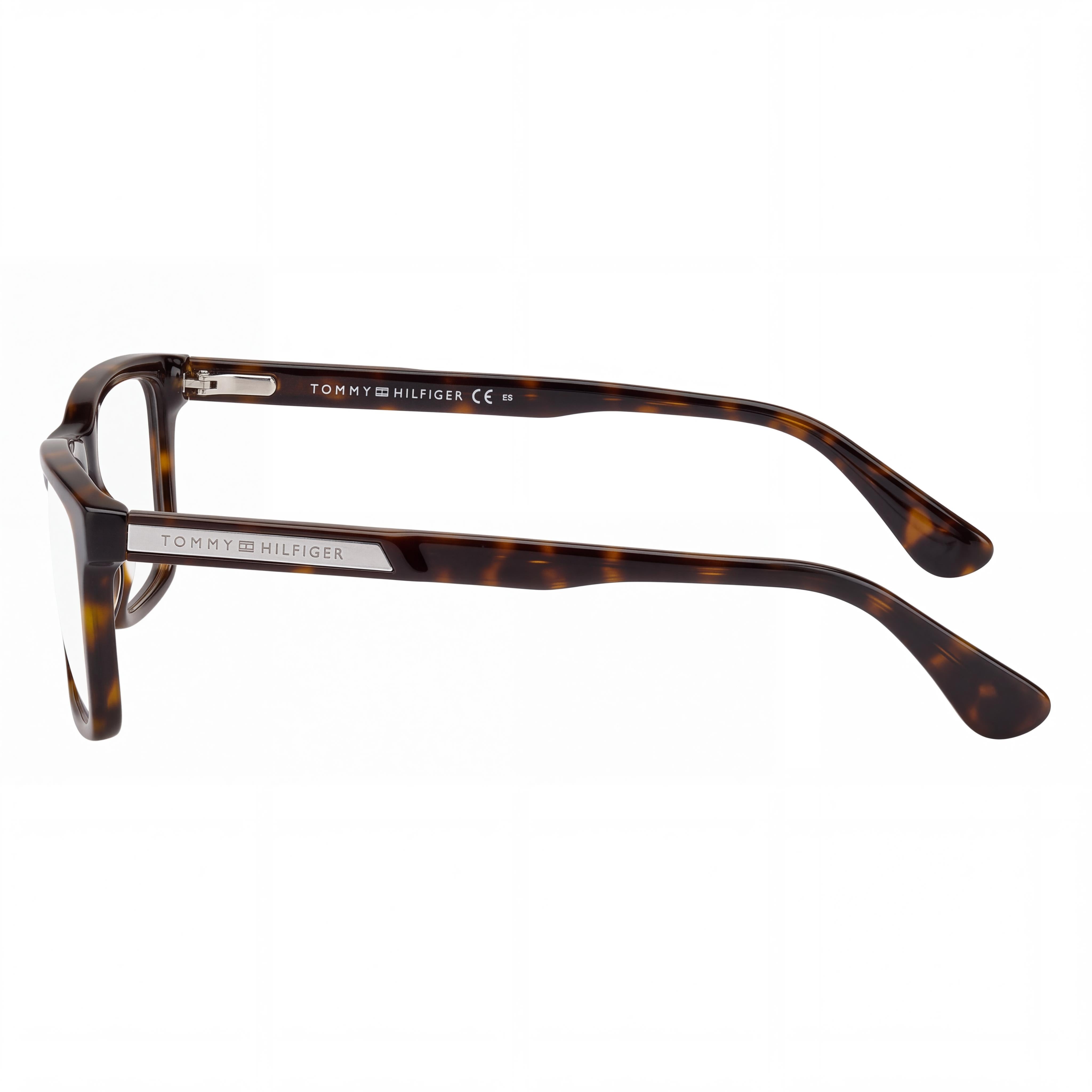 Tommy Hilfiger Th 1549 Unisex Multicolour Acetate Frame Eyewear with Havana Polycarbonate Lenses 55-16-145mm, Photo 2