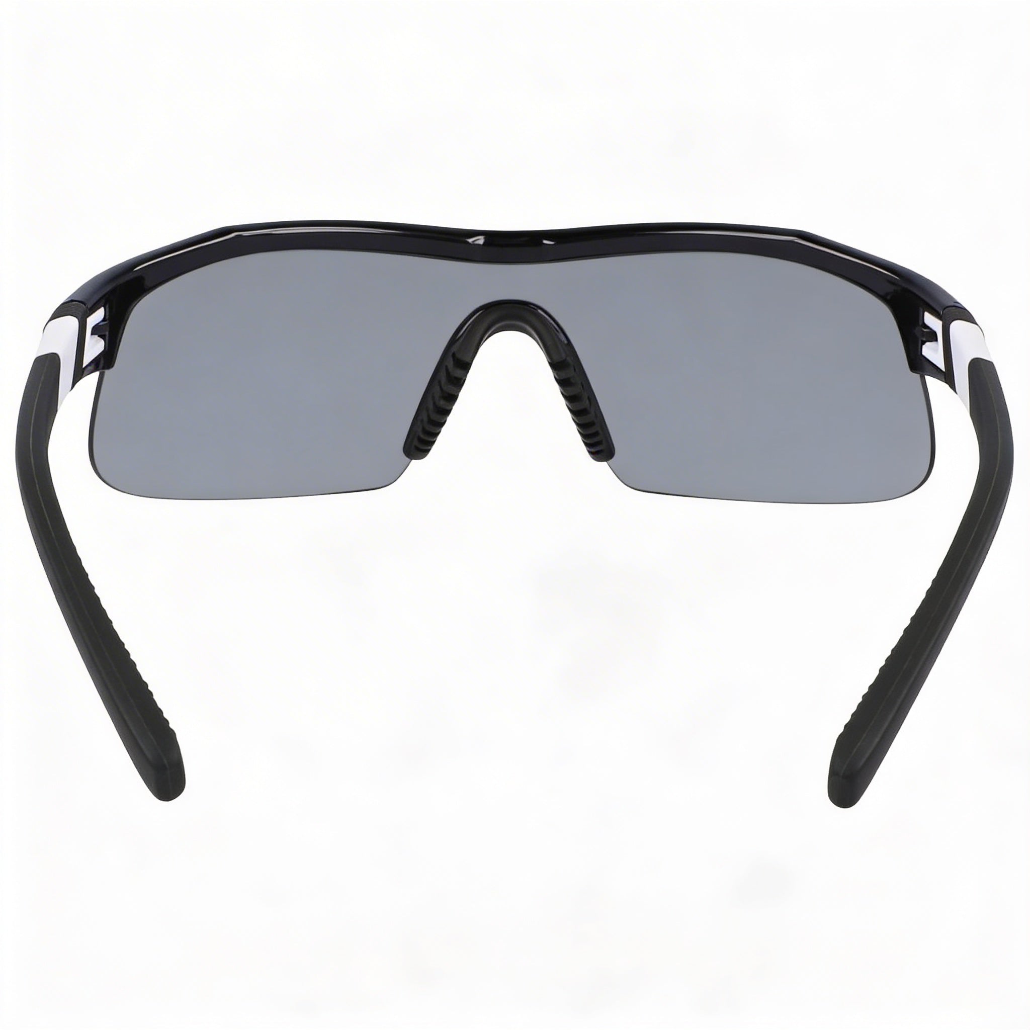 Nike Show X1 N Iu4881x Unisex Plástico Negro Plata Flash Montura Policarbonato Gris Plata Flash Lentes UV 400 58mm, Photo 4
