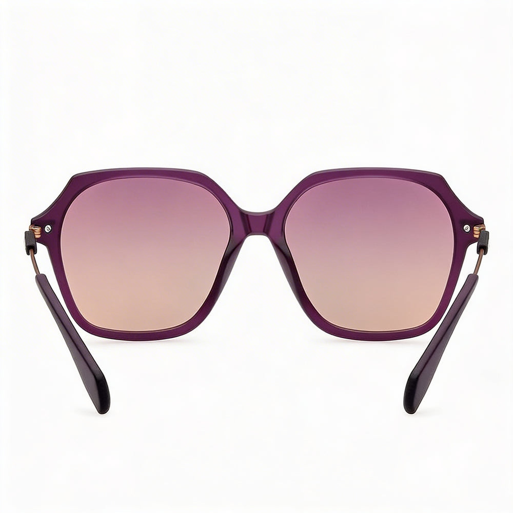 adidas Originals Casual - Gafas de sol para hombre, color violeta mate inyectado, talla 55-16-140