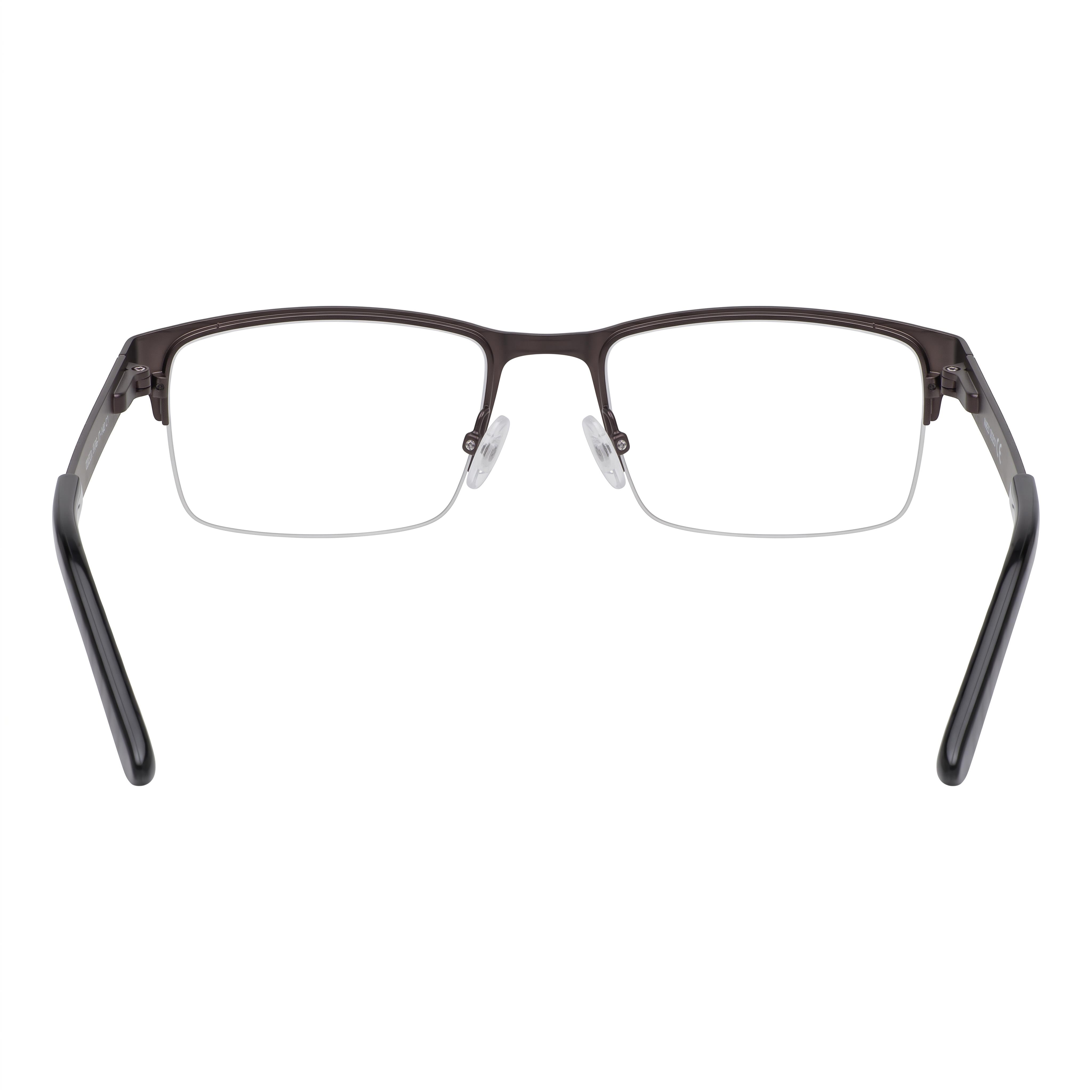 Gafas de Metal para Hombre Adensco Ad 115 con Montura Rutenio Oscuro Semi Mate 51-18-140, Photo 2