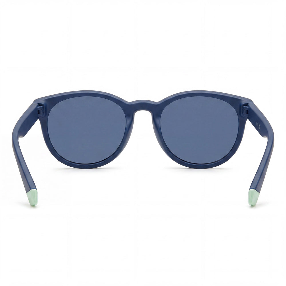 Polaroid Modern Unisex Blue Polycarbonate Frame UV Protection TAC Lens Sunglasses 52-20-140mm