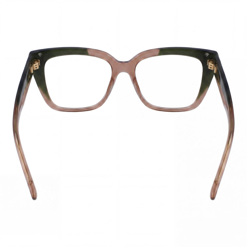 Gafas Salvatore Ferragamo Sf2939n de Acetato Transparente Caqui/Marrón Claro para Mujer 54mm