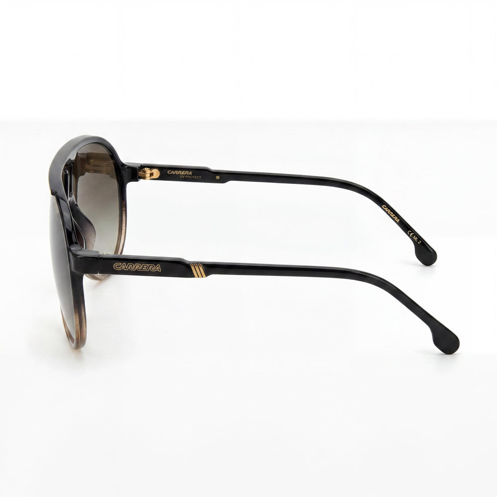 Carrera CHAMPION65/N "DCC/HA" Black Aviator Unisex Sunglasses
