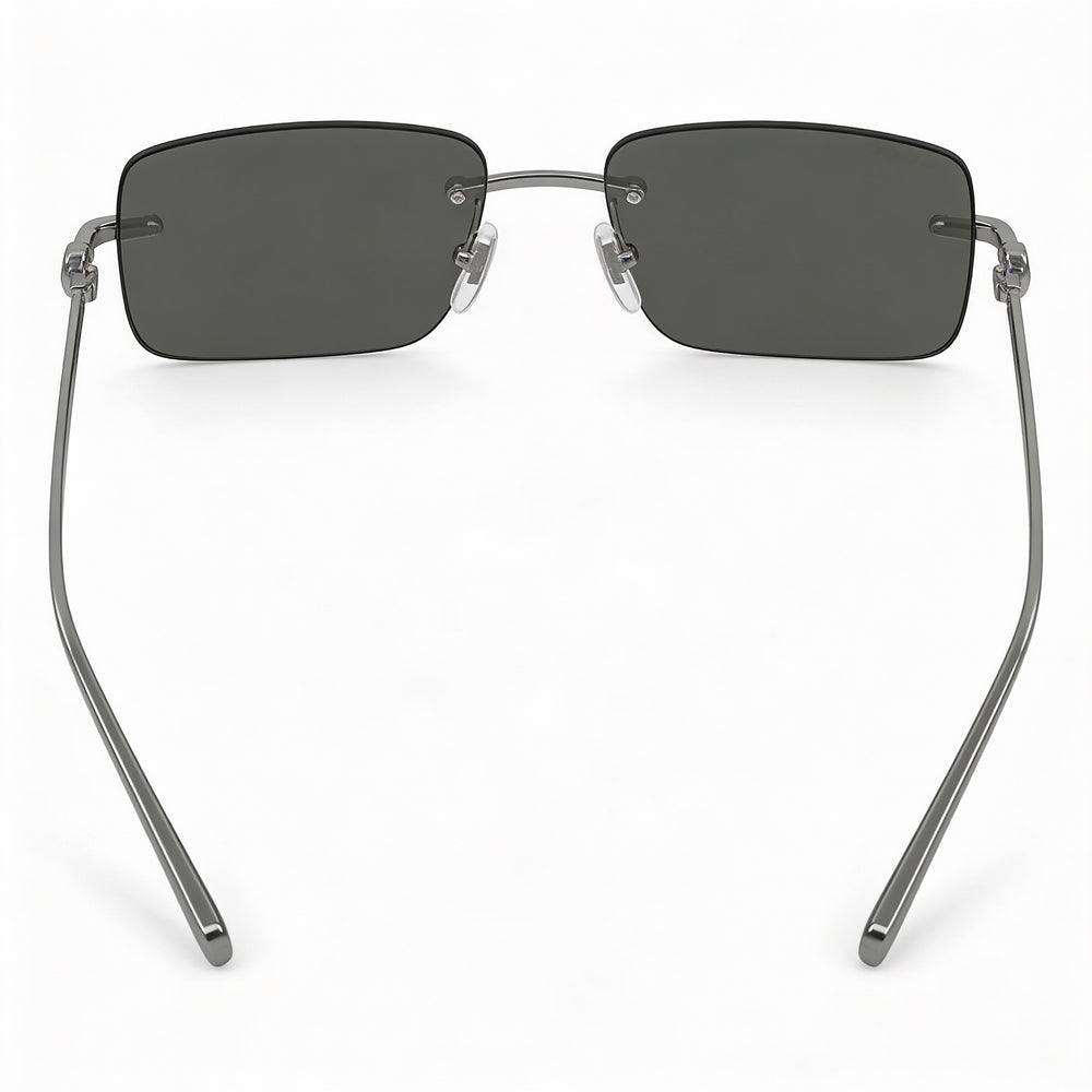 Gucci Casual Women's Ruthenium Grey Acetate Frame Sunglasses with 55mm Lens, 18mm Bridge, 140mm Temple