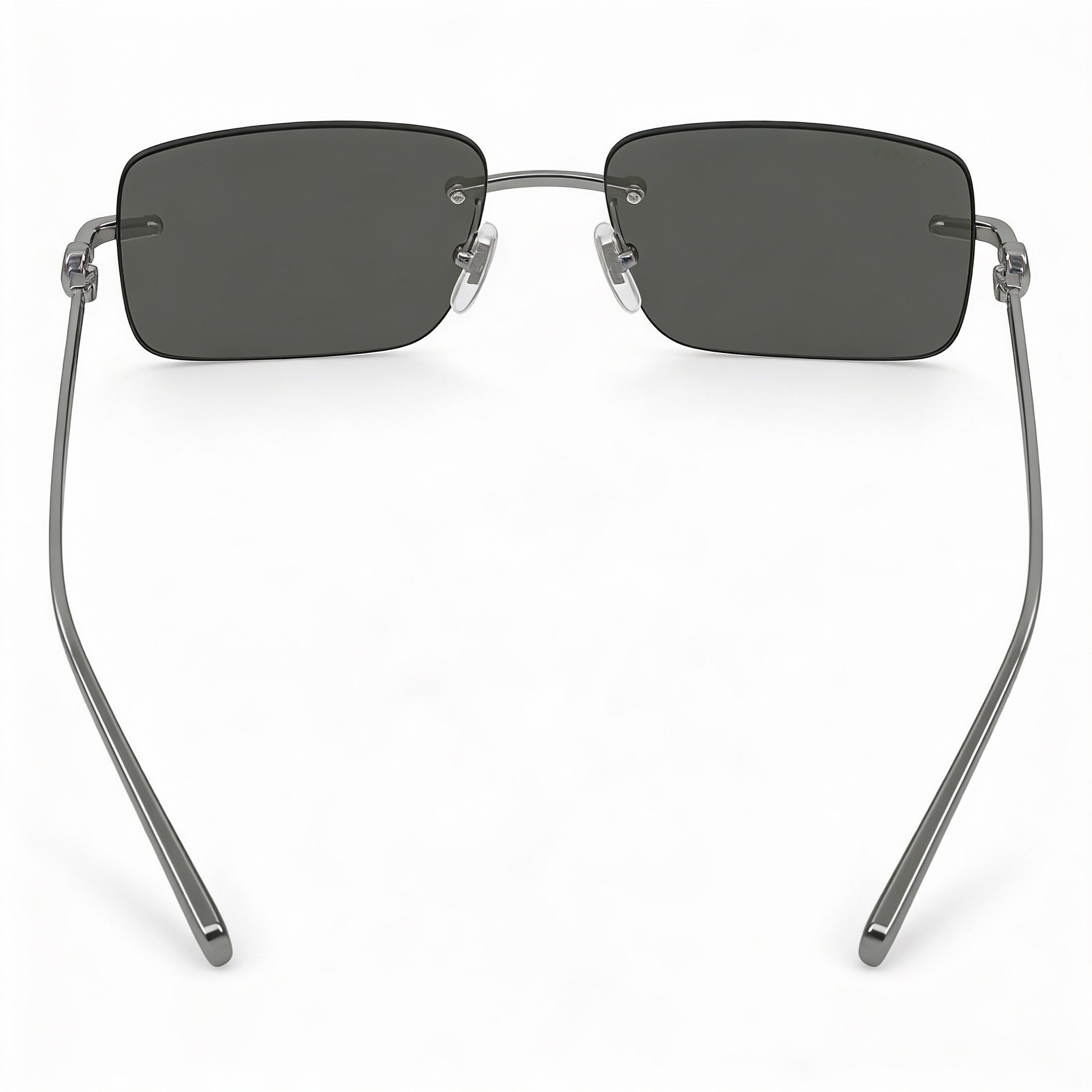 Gucci Casual Women's Ruthenium Grey Acetate Frame Sunglasses with 55mm Lens, 18mm Bridge, 140mm Temple, Photo 3