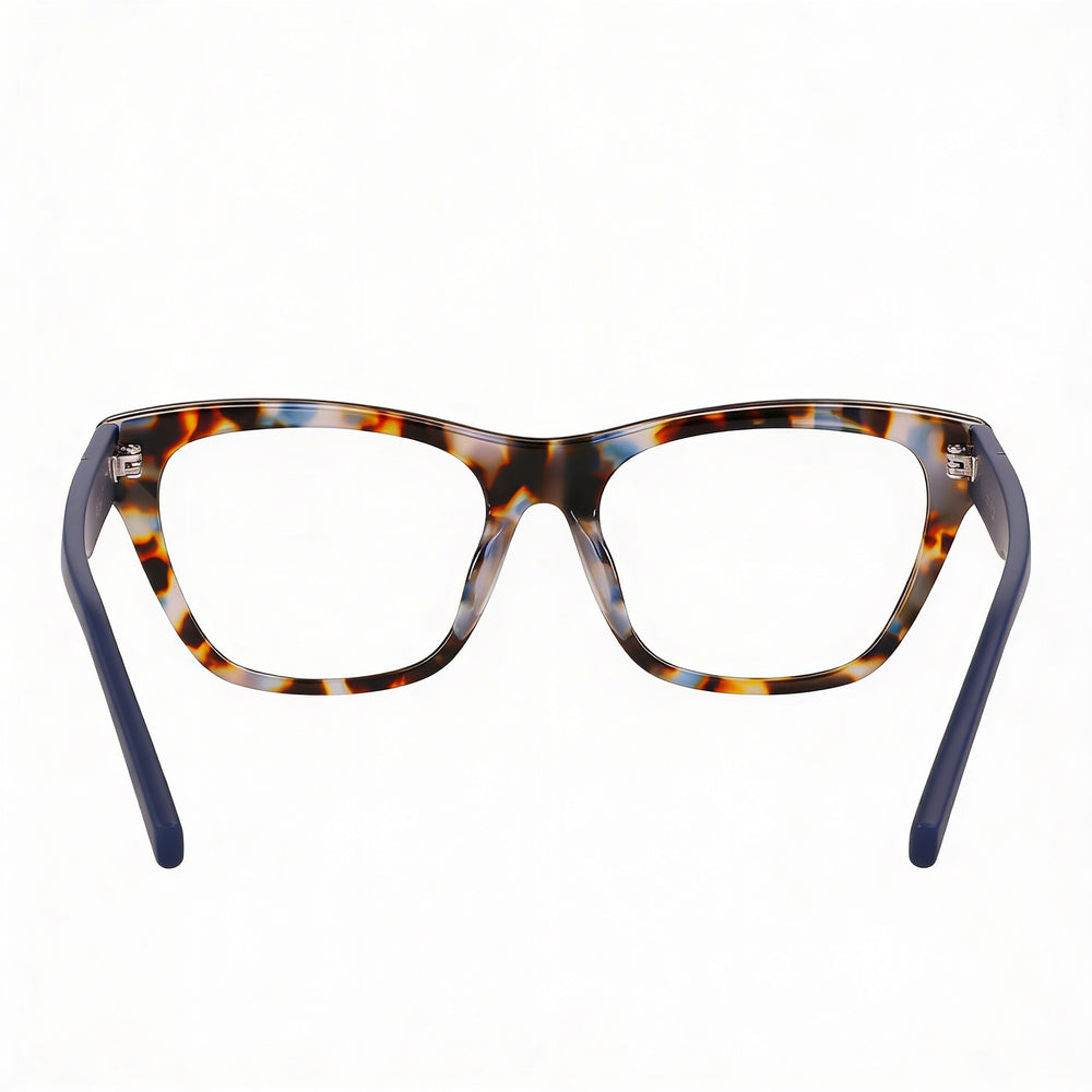 Gafas DKNY Modern DK5063 para mujer de acetato con montura y lentes en color carey hueso/tinta, 54mm de ancho de lente