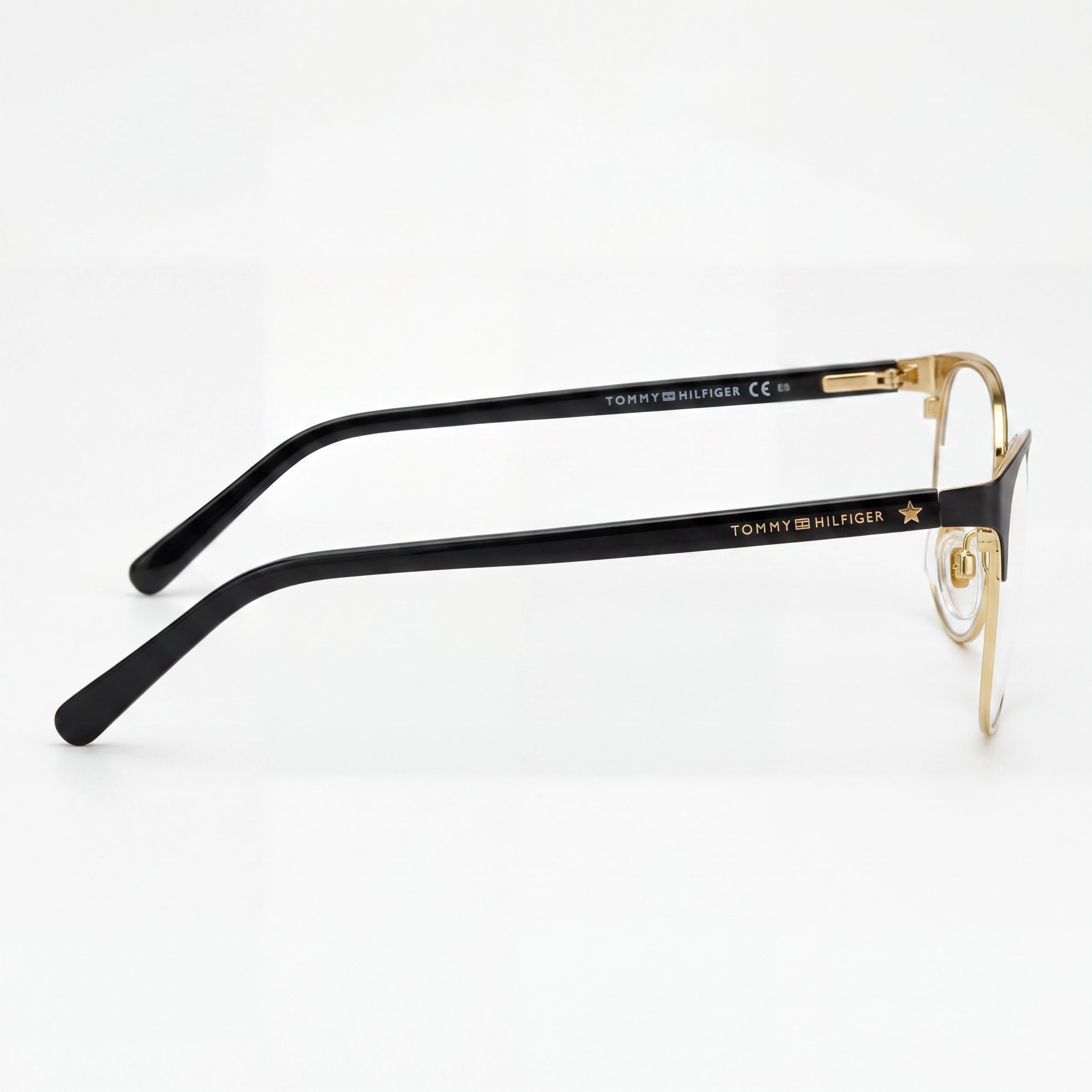 Tommy Hilfiger Th 1749 Women's Alloy Steel Matt Black Eyeglasses 53mm, Photo 2