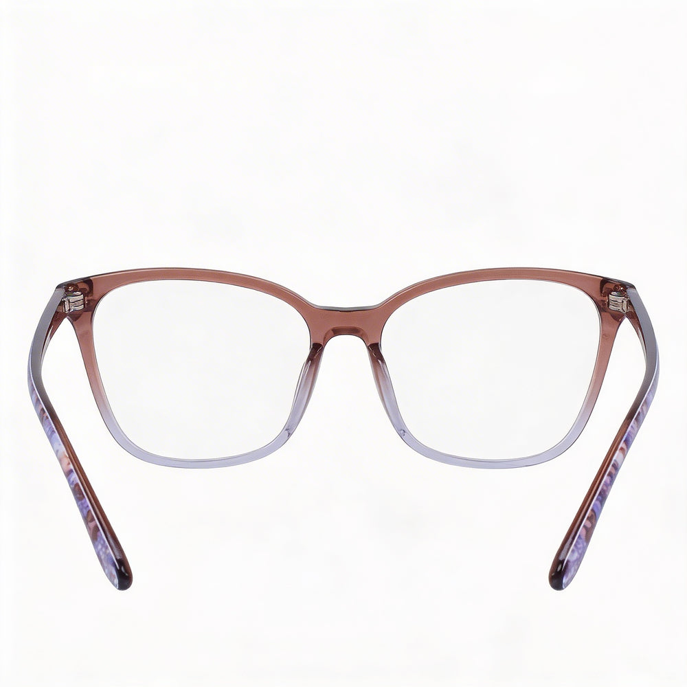 bebe Bb5206 Women's Acetate Eyeglasses with Topaz Frame and Non- Lenses 53-17-135
