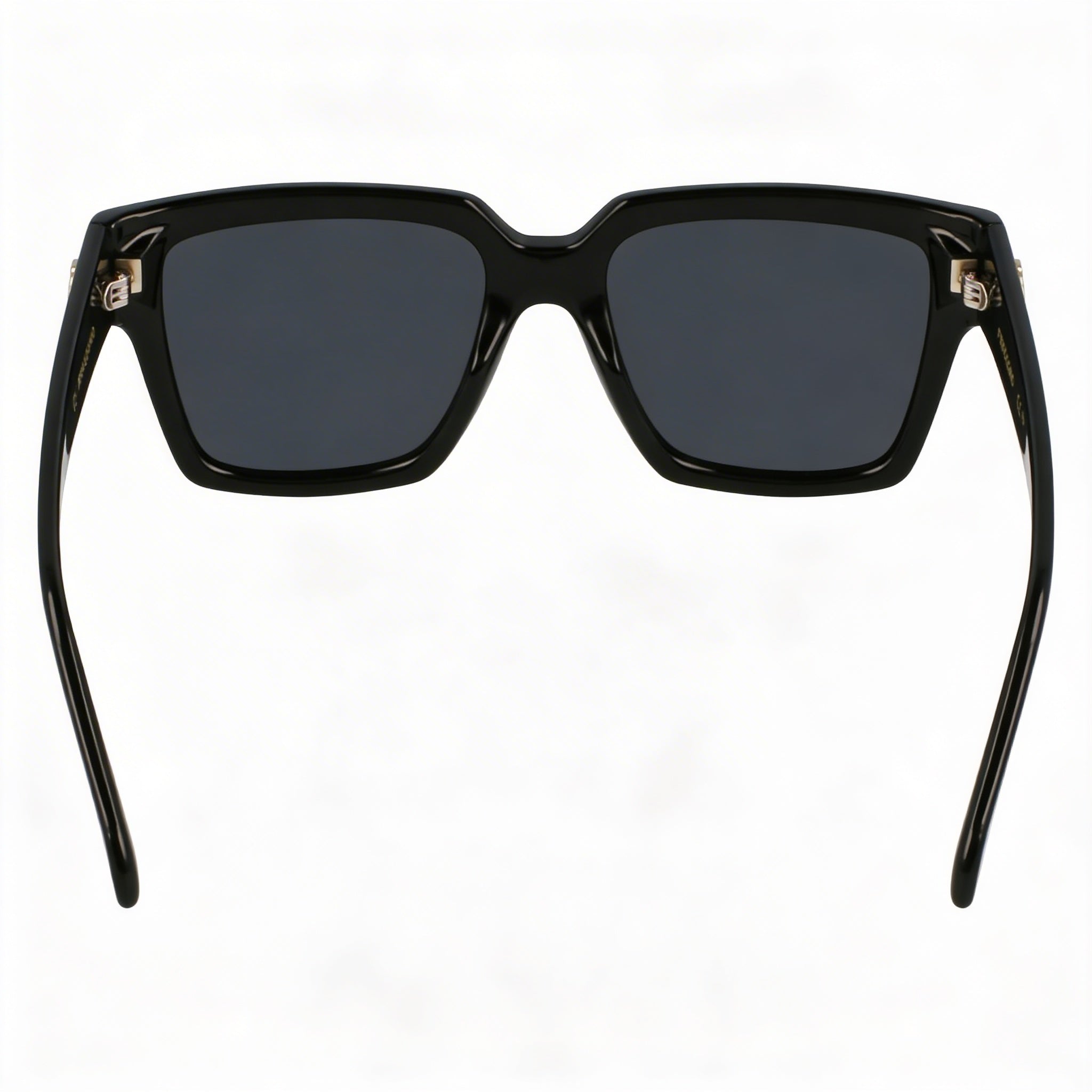 Gafas Ferragamo Sf2014s de Acetato Negras y Blancas para Mujer con Lentes Negras sin Aumento 54mm, Photo 3