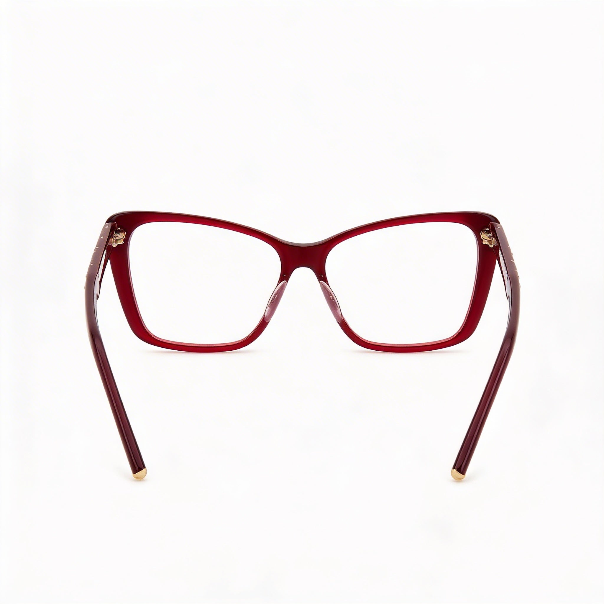 Carolina Herrera Her 0149 Women's Multicolored Plastic Frame Eyewear with Burgundy Lenses 53mm, Photo 3