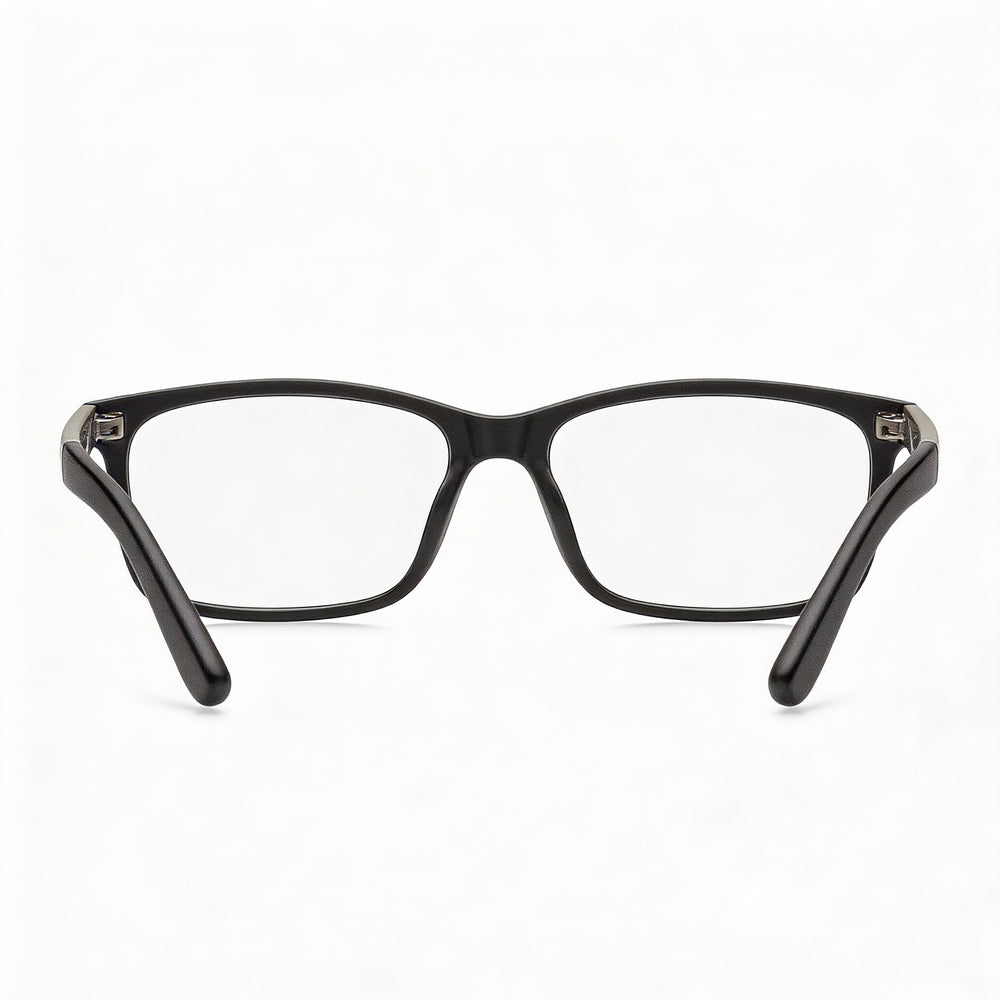 Tommy Hilfiger TH 1478 Women's Pilot Shape Full-Rim Plastic Eyeglasses with Demo Lenses, Matt Black, 55mm Lens Width