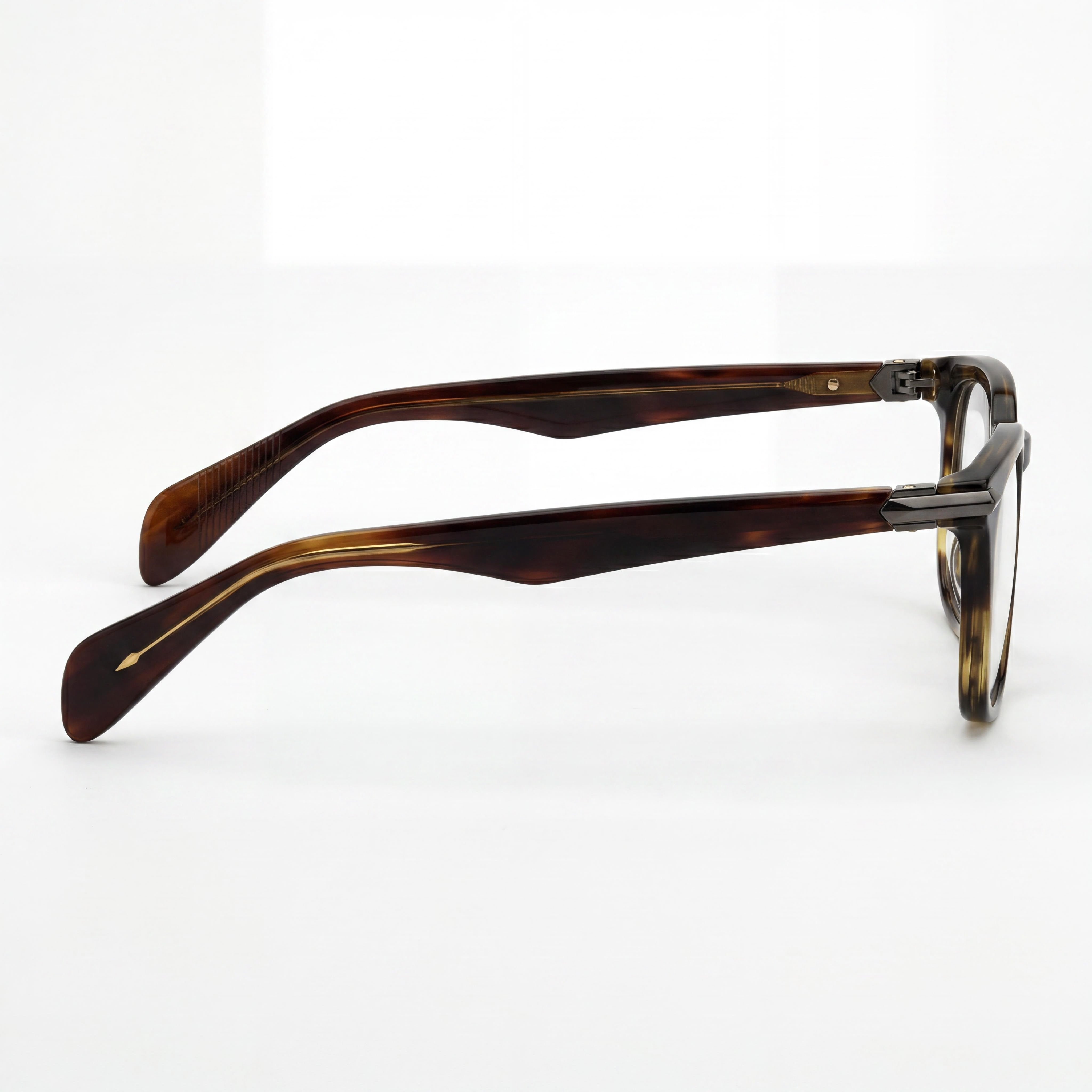 Rag & Bone Rnb 7008 Unisex Olive Green Frame Optical Eyewear with Olive Polycarbonate Lenses 49mm, Photo 3