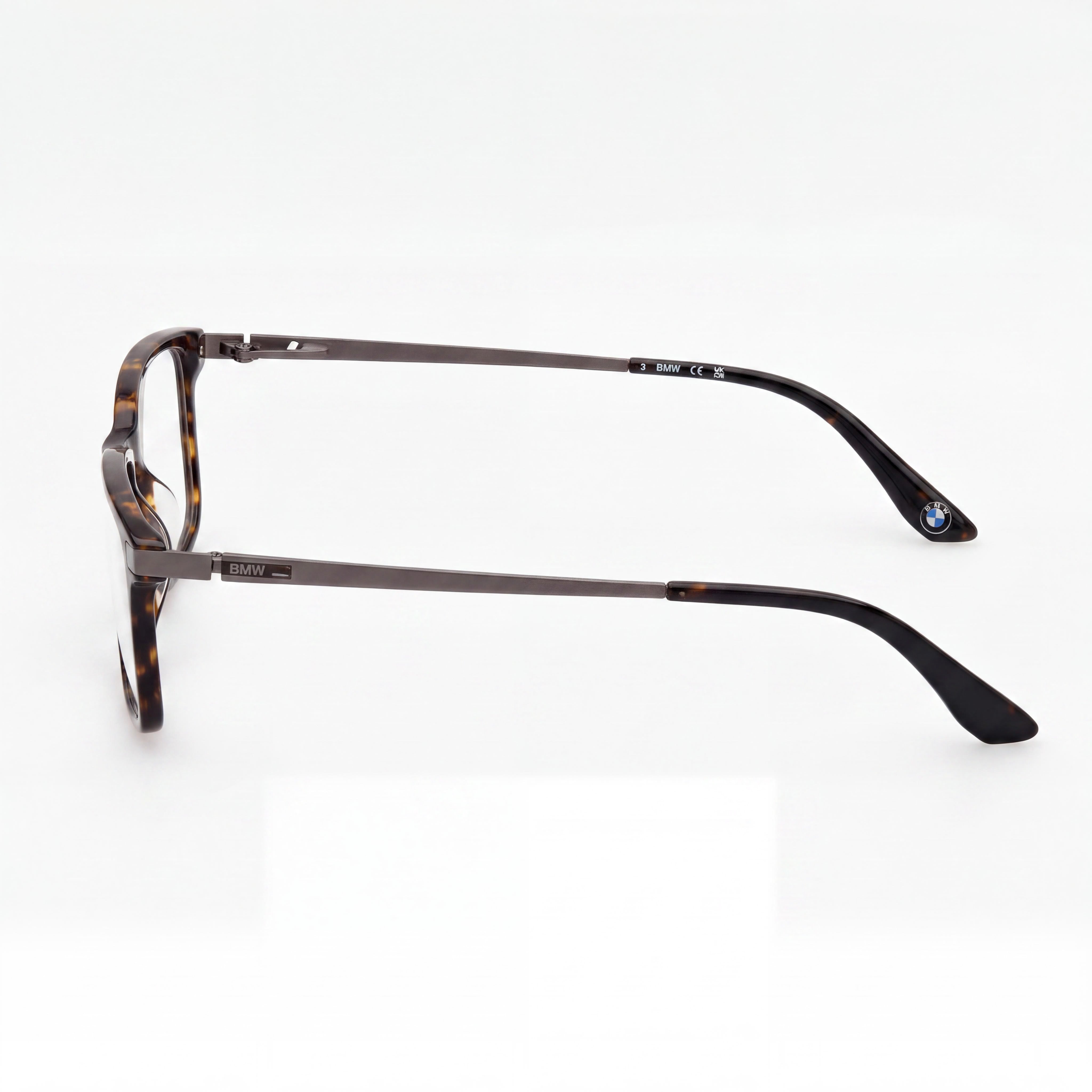BMW Modern BW5073-H Unisex Dark Havana Optical Eyeglasses Frame 18mm Bridge 140mm Temples, Photo 3