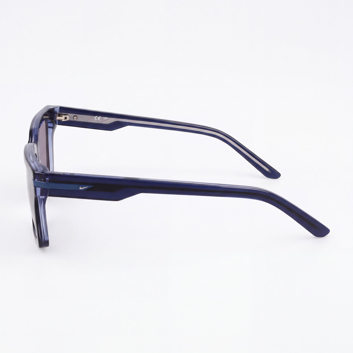 Nike Women's Crescent I Ev24017 Rectangle Plastic Navy Blue 100% UV Protection Non-Polarized 54mm, Photo 3