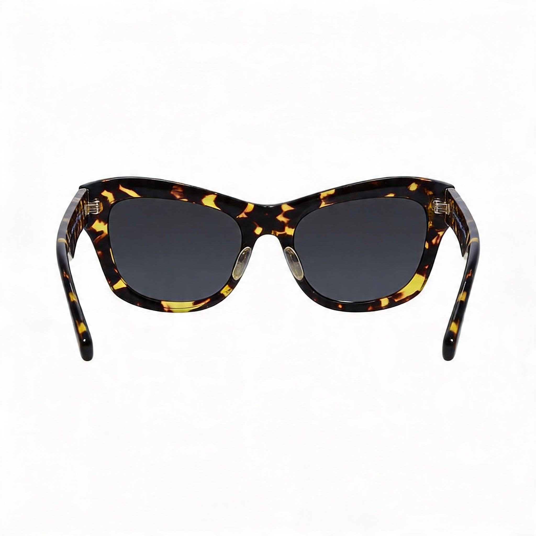 Gafas de sol unisex BURBERRY Classic de acetato carey con lentes gris oscuro y protección UV de 51 mm, Photo 3